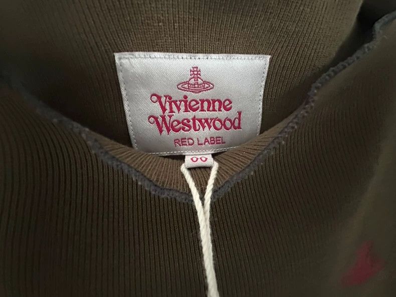 Vivienne Westwood vivienne westwood size os Knitted jacket, military green Size XS / US 0-2 / IT 36-38 - 6 Thumbnail