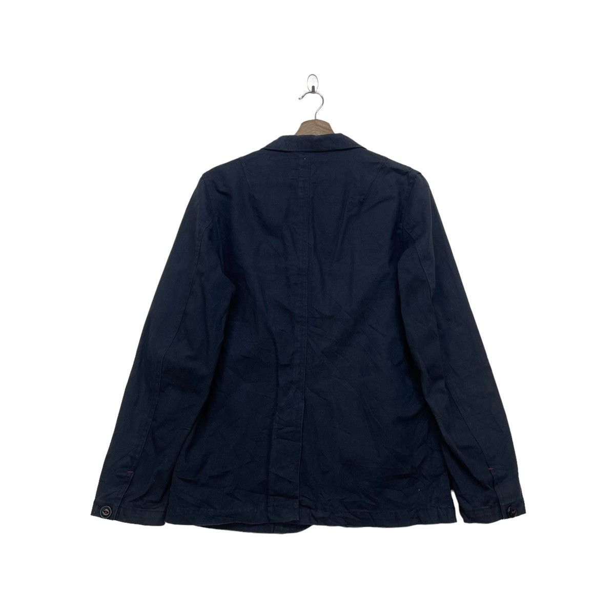 NANO universe Japanese Brand Nano Universe Indigo Chore Jacket Size S / US 4 / IT 40 - 2 Thumbnail