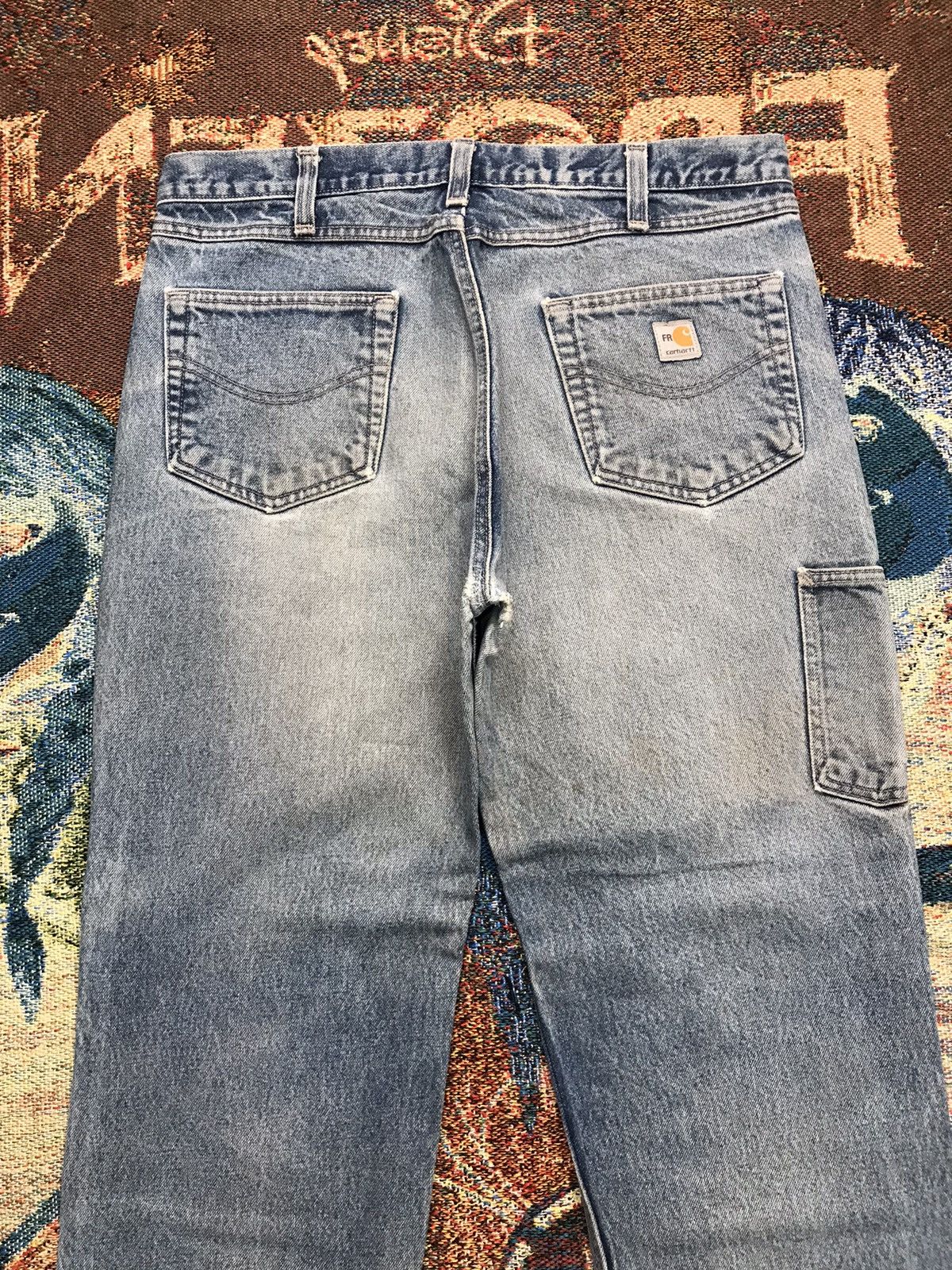 Carhartt Vintage Carhartt double knee workwear denim Size US 38 / EU 54 - 13 Thumbnail