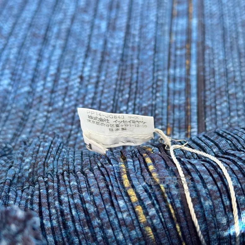 Issey Miyake Issey Miyake size:1 Snowflake Denim Skirt Size 22" - 5 Thumbnail