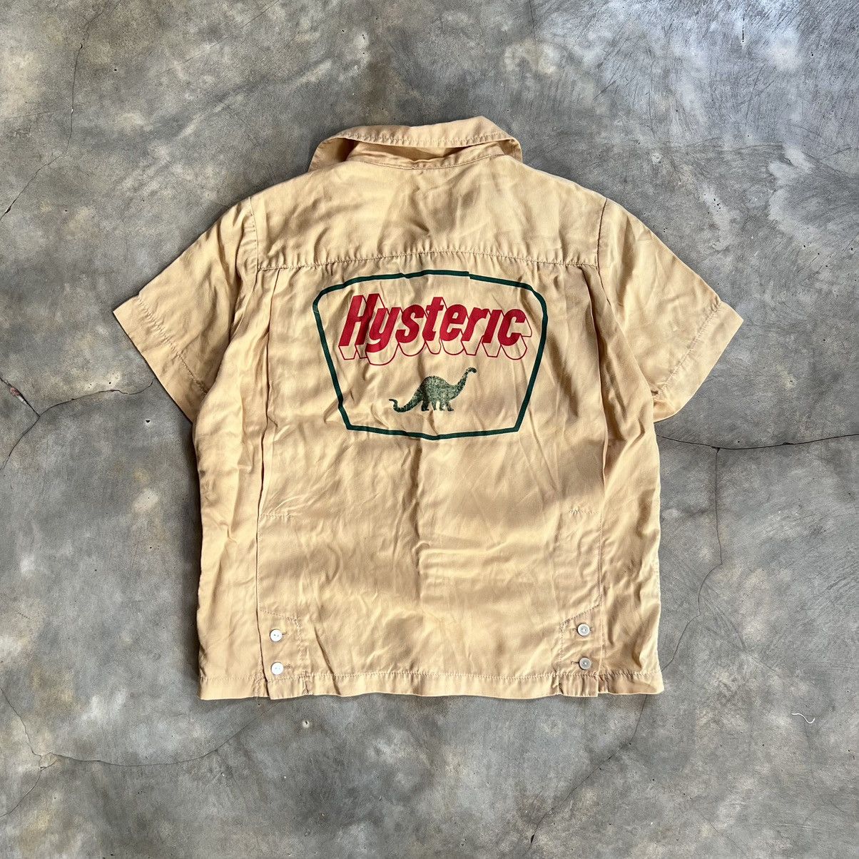 Hysteric Glamour 1990s Hysteric Glamour Dino Button up Shirt Size US S / EU 44-46 / 1 - 3 Thumbnail
