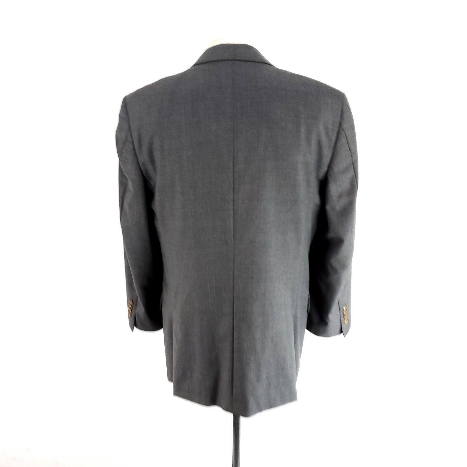 Joseph Abboud Joseph Abboud Super 110s Wool Silk 2 Button Suit Jacket 38R Size 38R - 5 Thumbnail