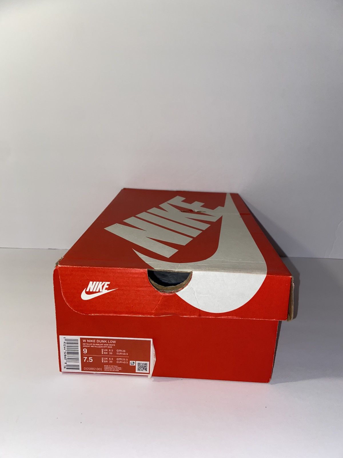 Nike Nike Dunk Low Golden Gals Metallic Silver (Women's) 9W 7.5M Size US 9 / IT 39 - 8 Thumbnail