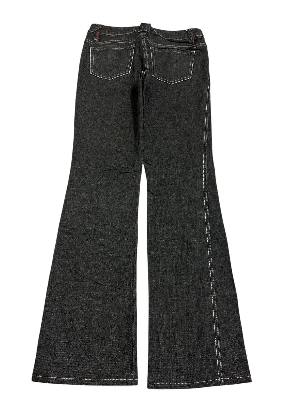 Japanese Brand × Yohji Yamamoto KOJI TACHIYAMA Flare Jeans Size US 29 - 2 Thumbnail
