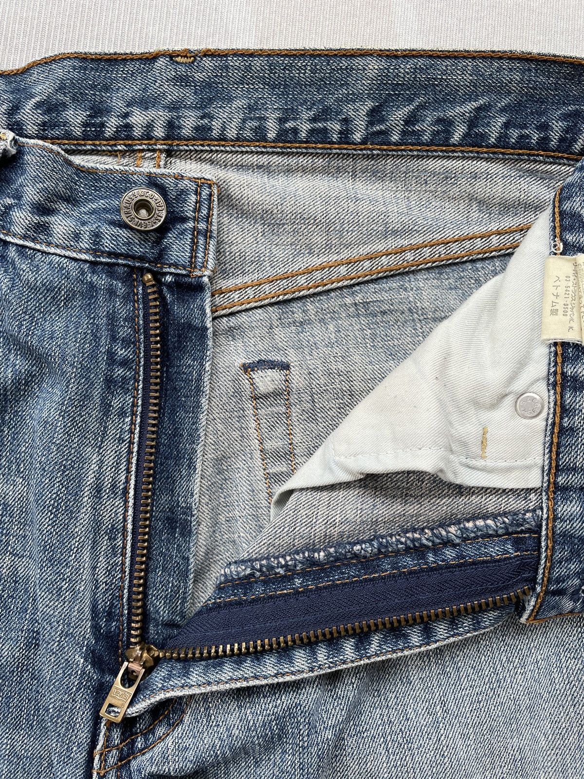If Six Was Nine Levis 504 Straight Jeans (LG150) Size US 27 - 6 Thumbnail