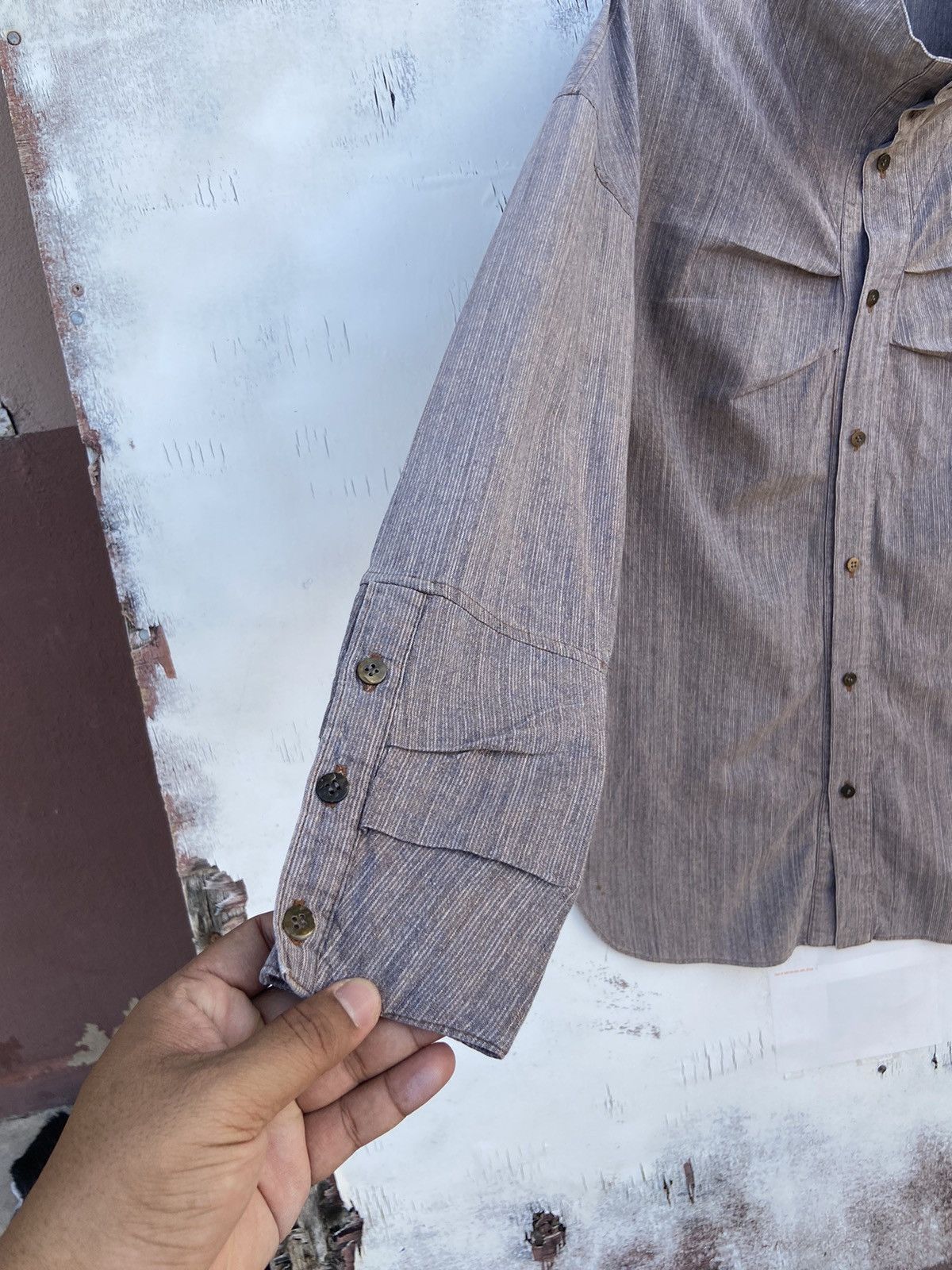 Issey Miyake Issey Miyake Button Up Shirt Size US S / EU 44-46 / 1 - 7 Thumbnail