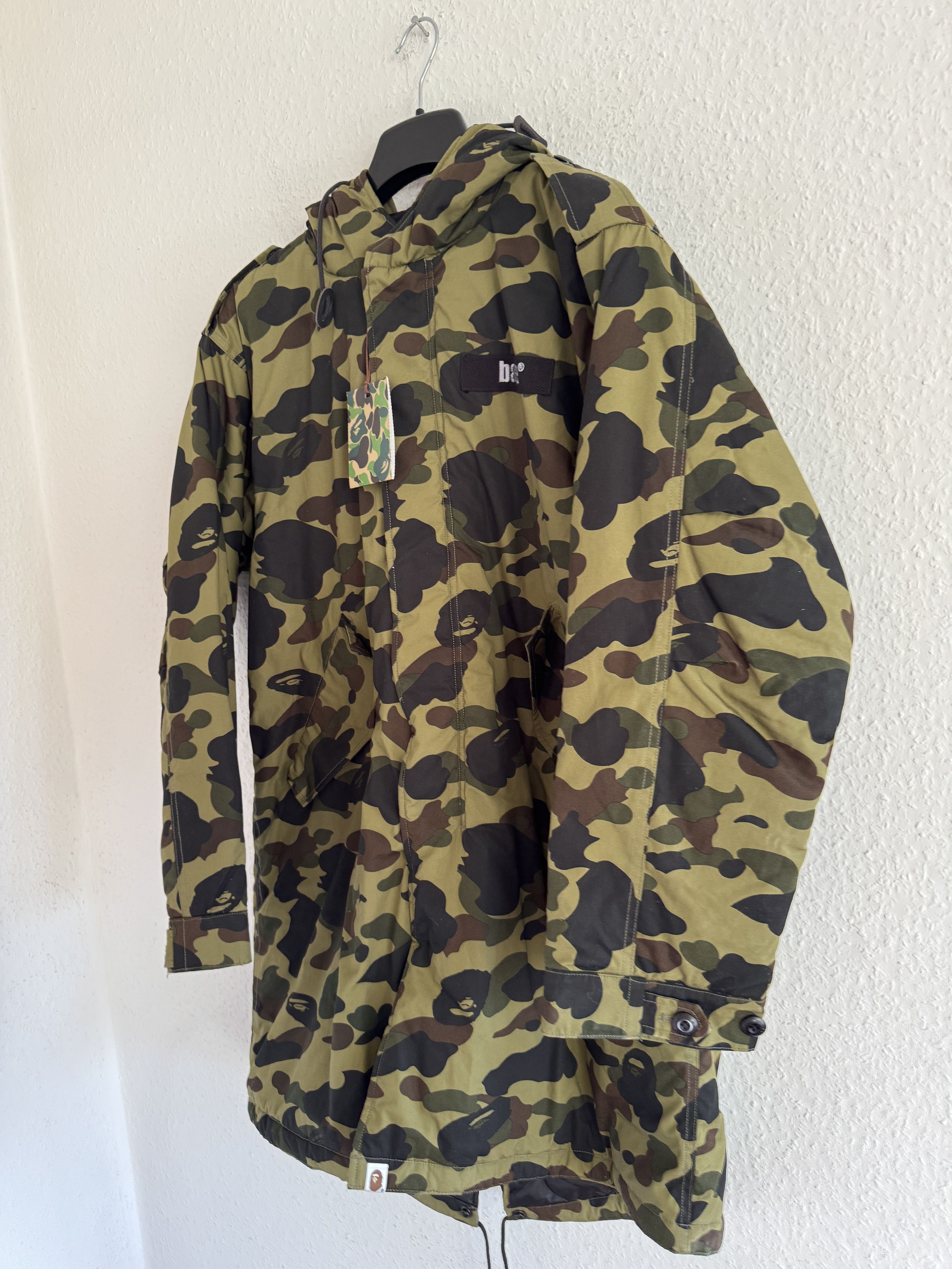 Bape 1st Camo M-51 Hoodie Jacket Size US M / EU 48-50 / 2 - 2 Thumbnail