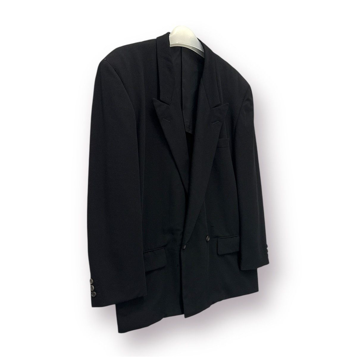 Comme des Garcons 🔥 COMME DES GARCONS HOMME AD88 DOUBLE BREAST BLAZER JACKET Size US S / EU 44-46 / 1 - 4 Thumbnail