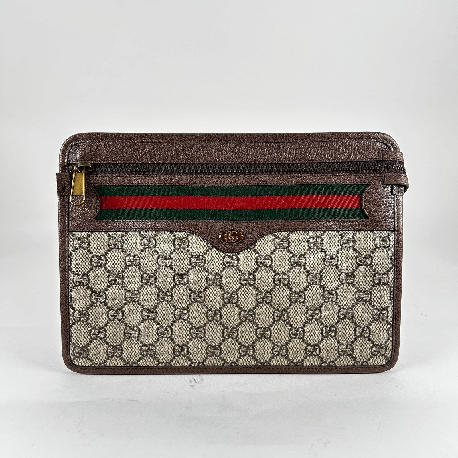 Gucci Gucci GG Supreme Ophidia Clutch Size ONE SIZE - 1 Thumbnail