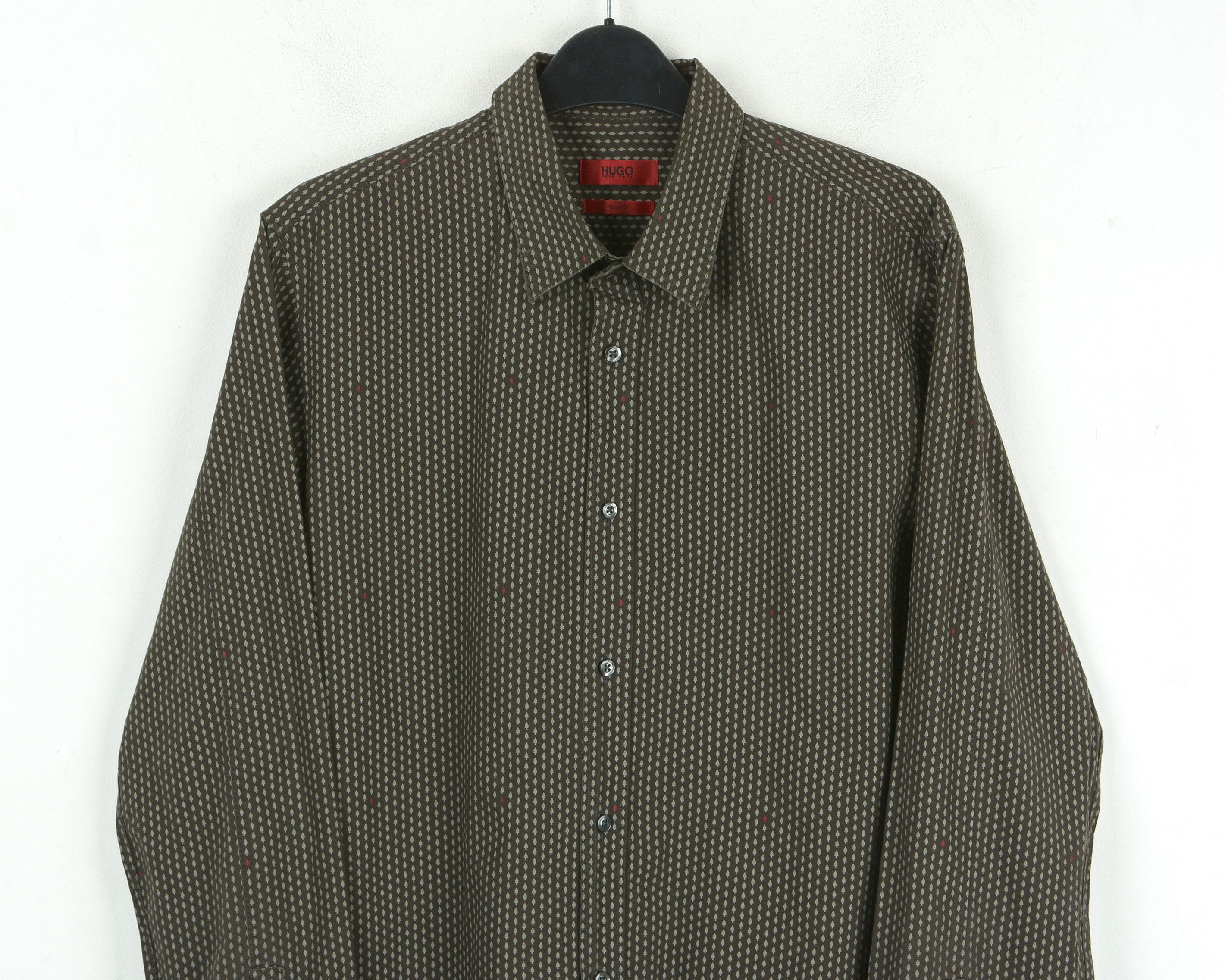Hugo Boss Elisha M Slim Fit Over Shirt Long Sleeved Button Up Casual Size US M / EU 48-50 / 2 - 2 Thumbnail