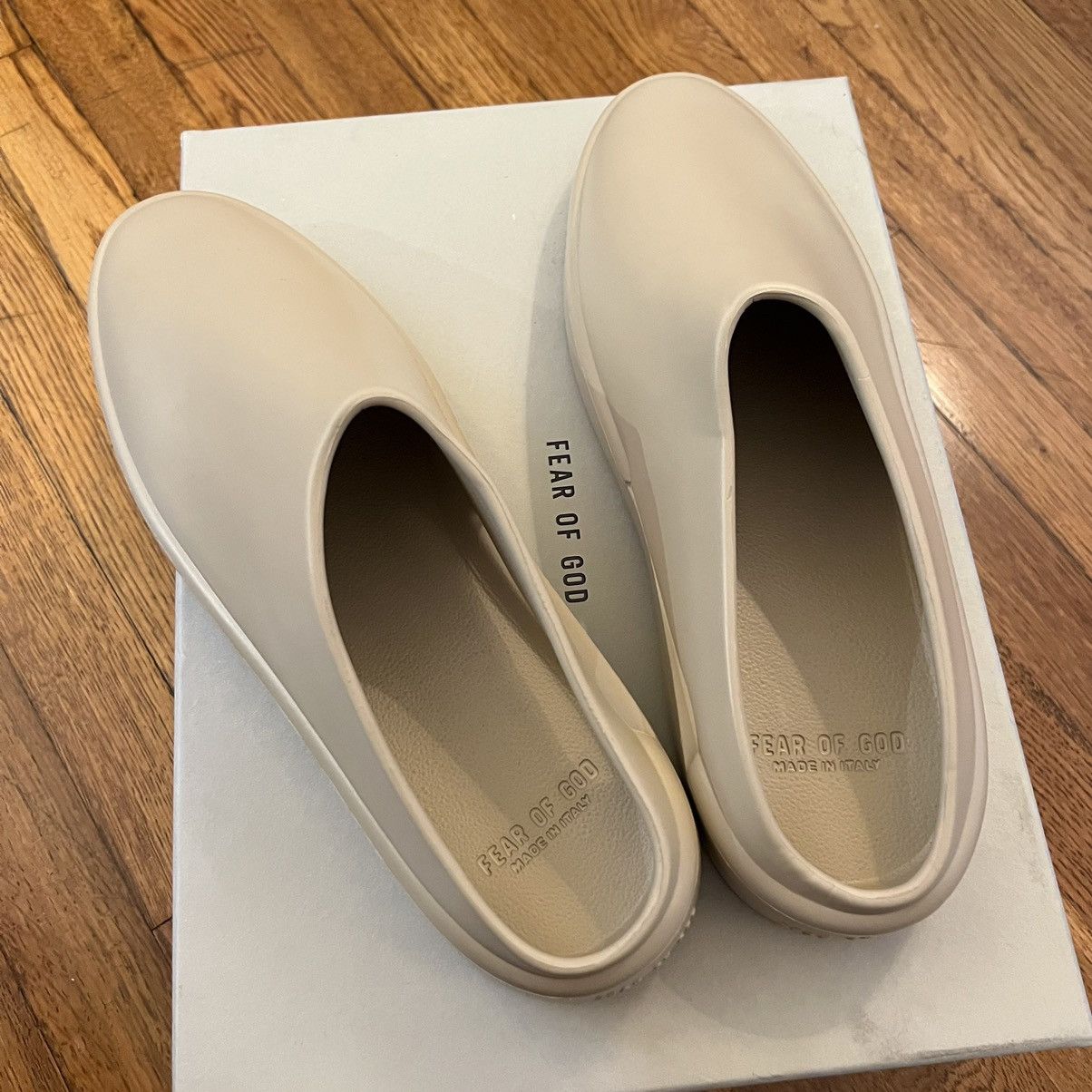 Fear of God ✨FEAR OF GOD | The California Slide, Almond, LIKE NEW ✨ Size US 11 / EU 44 - 7 Thumbnail