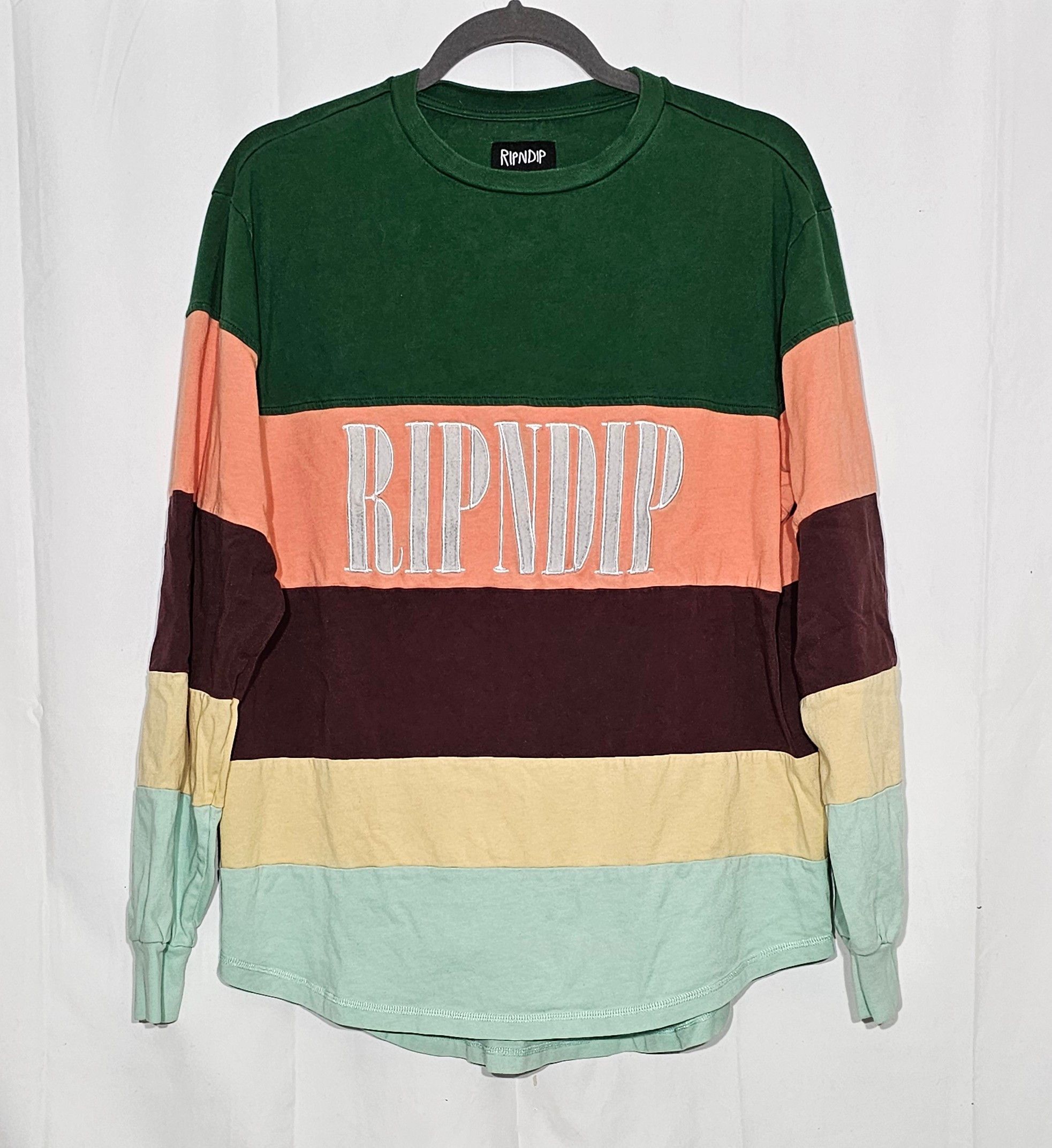 RIPNDIP RipNDip Chromatic long sleeve t-shirt, embroidered logo Size US L / EU 52-54 / 3 - 1 Thumbnail