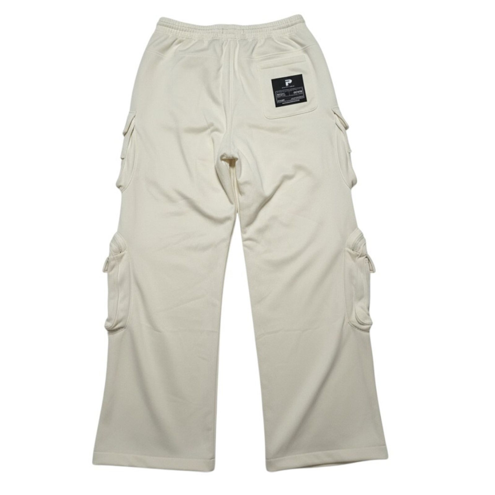 Other Publik Brand Stacked Fleece Pants Mens 2XL White Cargo Size US 36 / EU 52 - 3 Thumbnail