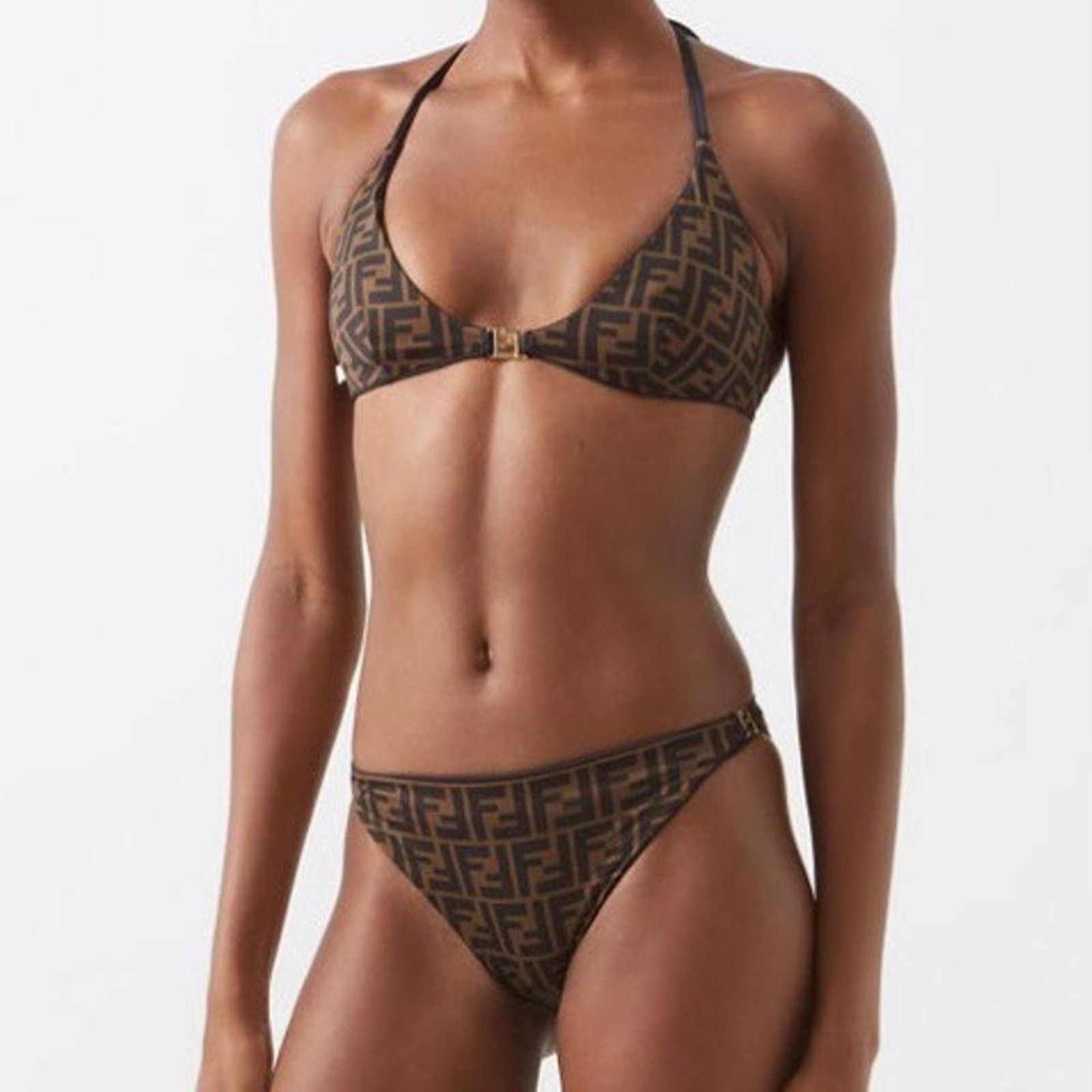 Fendi FF logo reversible bikini 42 Size M / US 6-8 / IT 42-44 - 1 Thumbnail