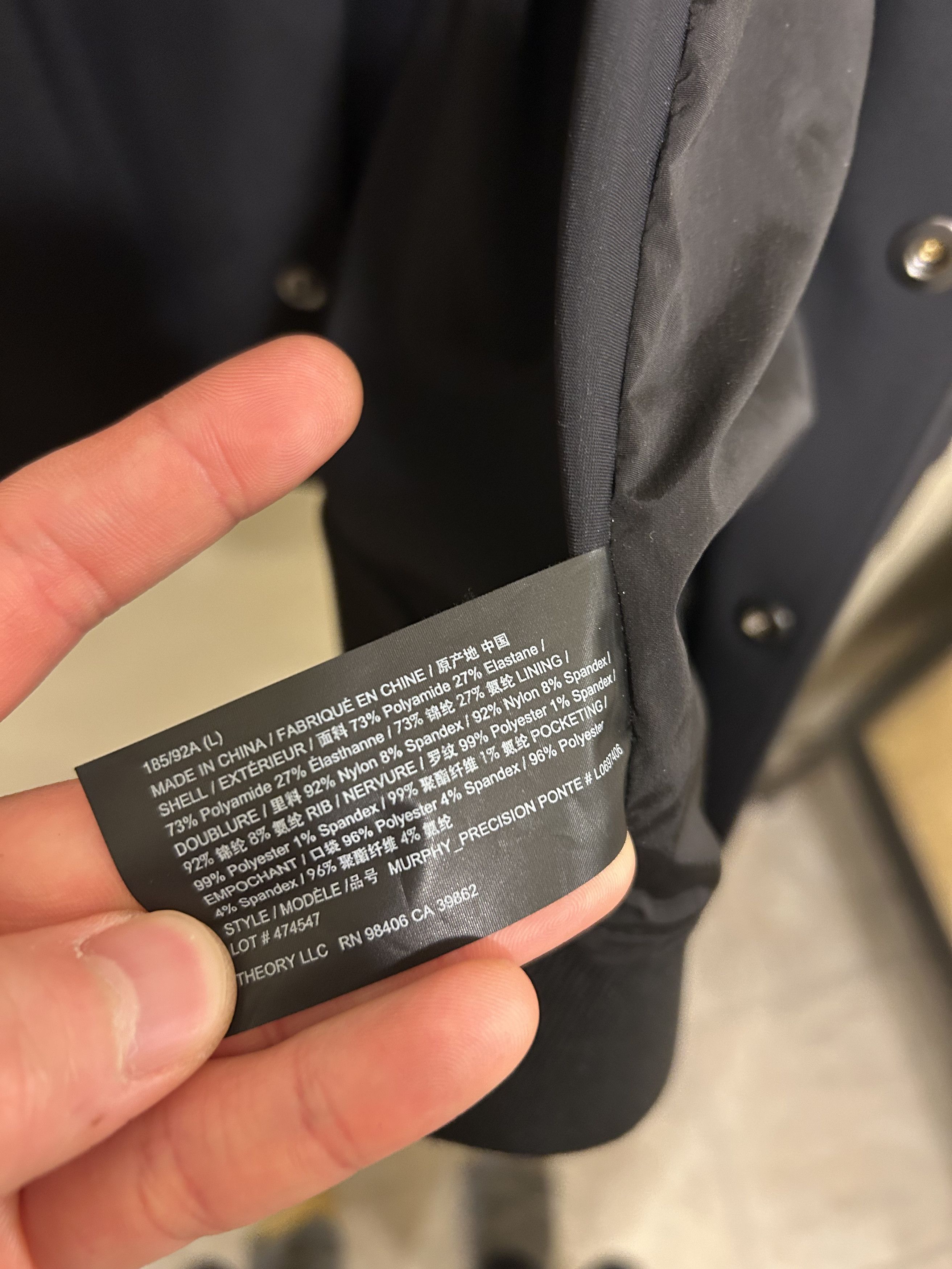 Theory Theory bomber jacket Size US L / EU 52-54 / 3 - 2 Thumbnail