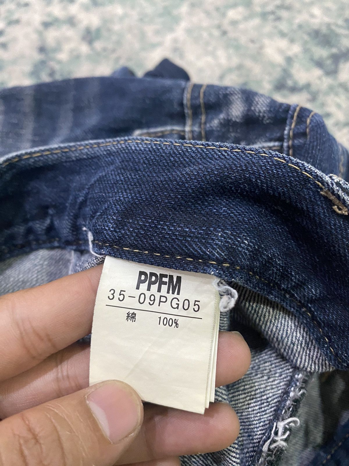PPFM PPFM Multizipper Double Pocket Tactical Bondage Denim Pant Size US 32 / EU 48 - 22 Thumbnail