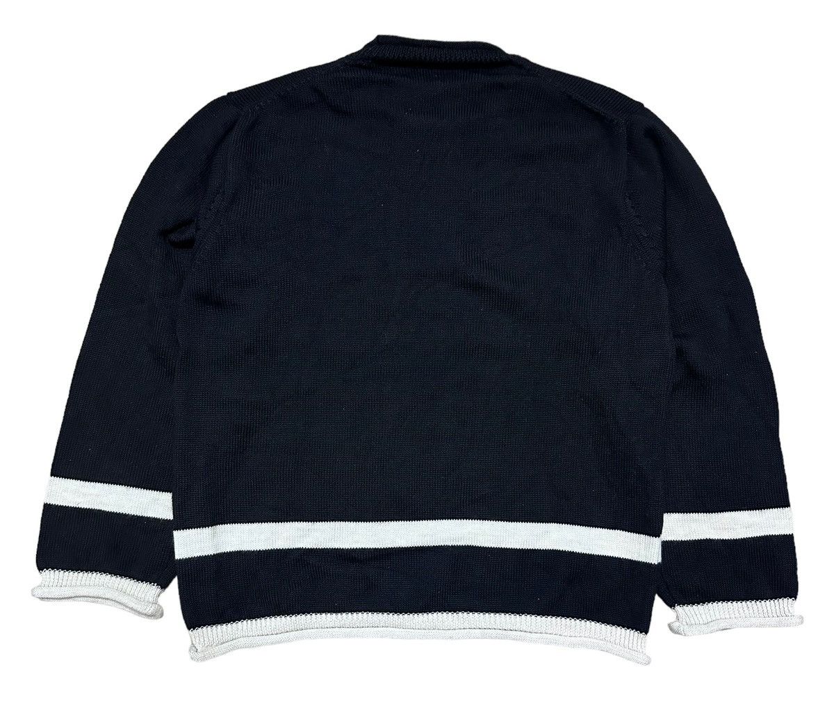 Japanese Brand × Y's for Men × Yohji Yamamoto 🇯🇵 Iconic Y's for men Stripes Knitwear Yohji Yamamoto Size US M / EU 48-50 / 2 - 4 Thumbnail
