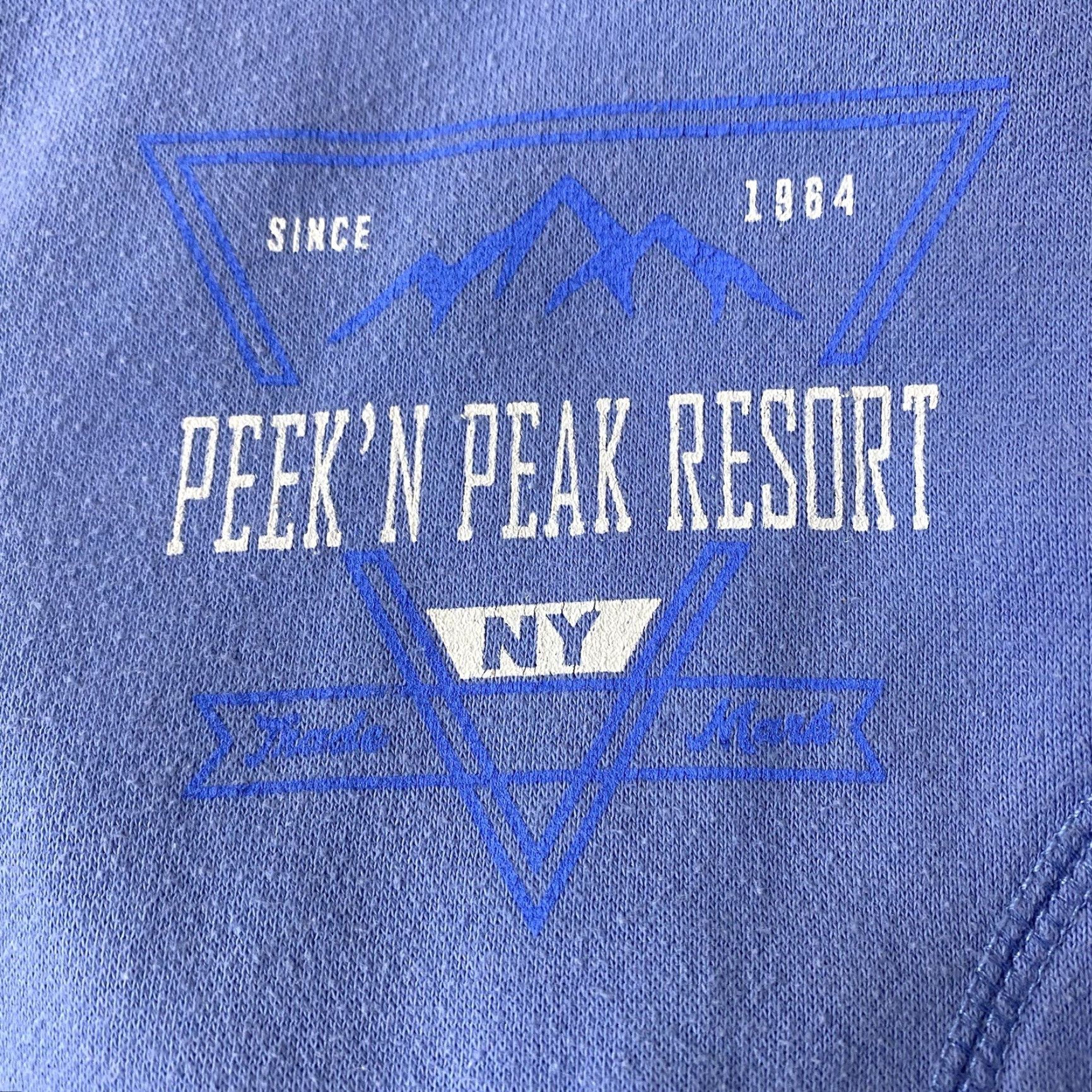CO VINTAGE Duck Hoodie Women’s Full Zip Hooded Sweatshirt Peek N Peak Ski Resort Medium M Purple Unisex Adults Fleece/Activewear 90s Mens Womens Size M / US 6-8 / IT 42-44 - 2 Thumbnail