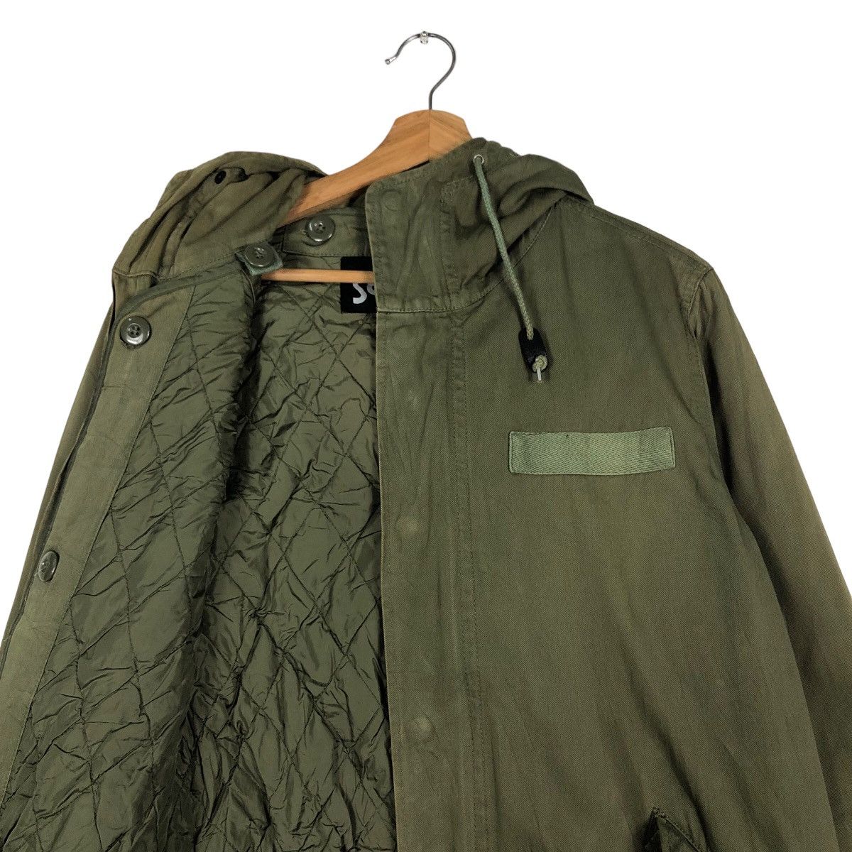 Japanese Brand 🔥Vintage Fish Tail Parka Jacket Biker Schott Multi Pocket Size US L / EU 52-54 / 3 - 13 Thumbnail