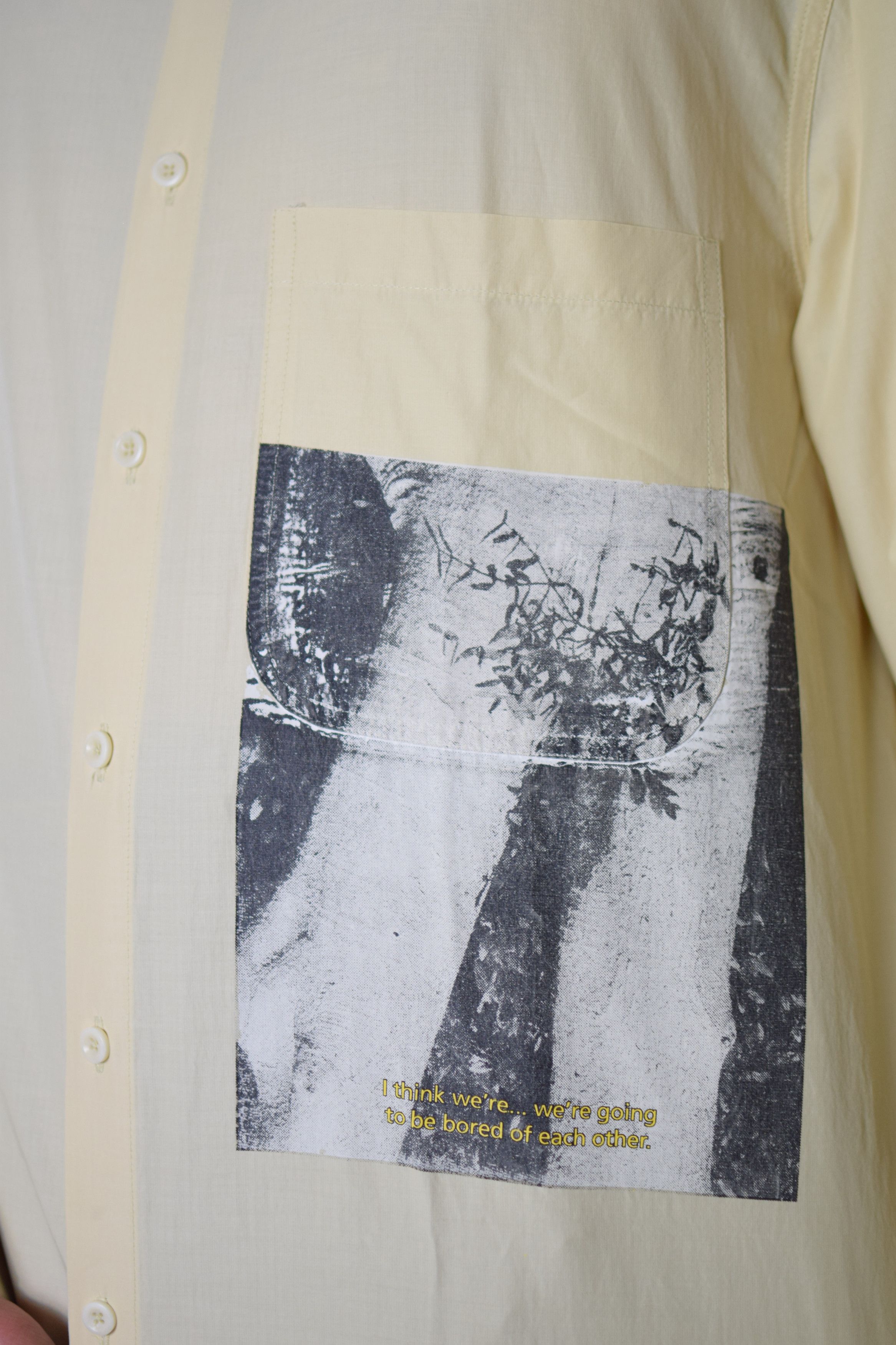 Song For The Mute SftM 19.1 Still Life Shirt - MSH058P_POPLNBNE Size US M / EU 48-50 / 2 - 8 Thumbnail