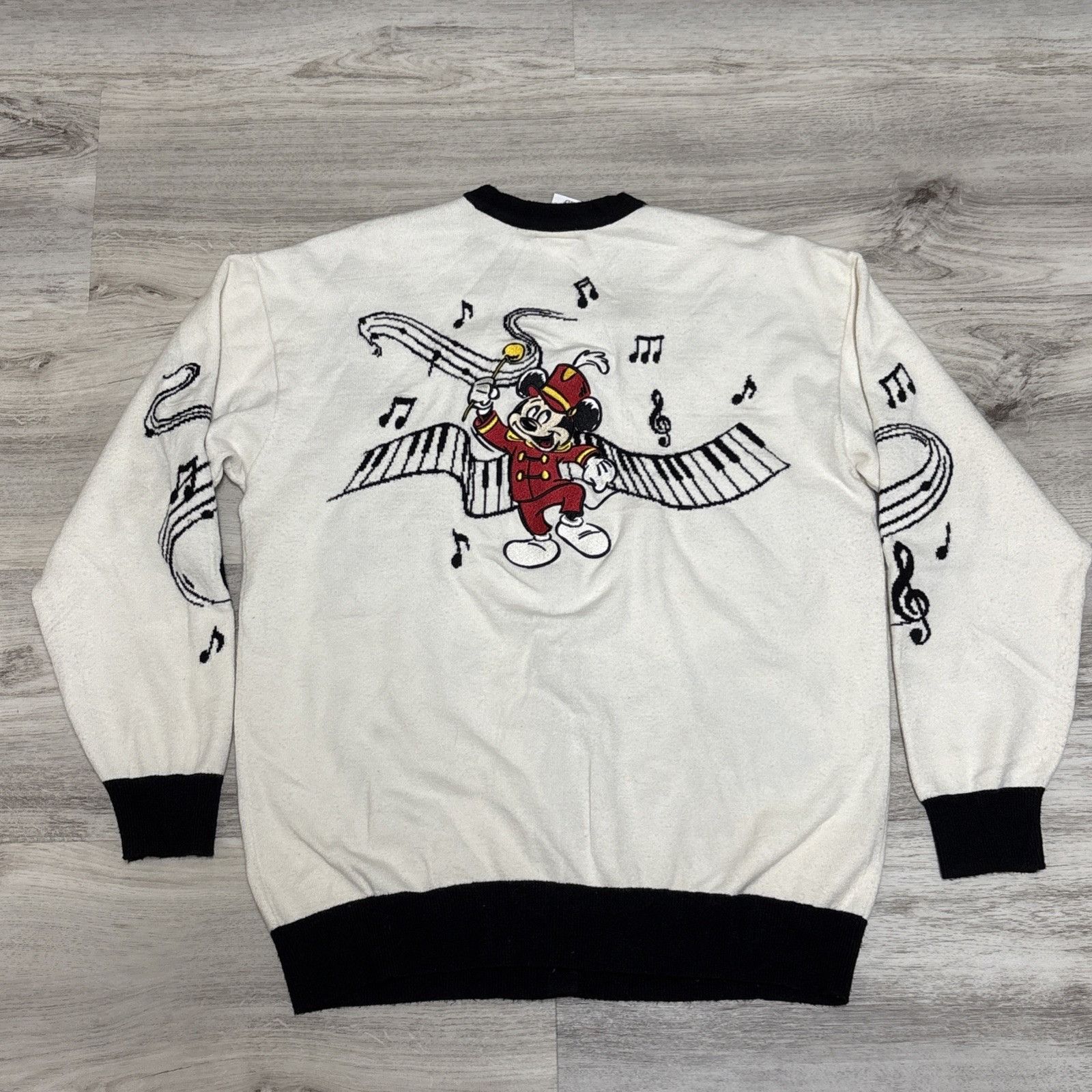 Disney Disney Lilo Stitch Sweater Womens M Its a Small World Varsit Size M / US 6-8 / IT 42-44 - 6 Thumbnail
