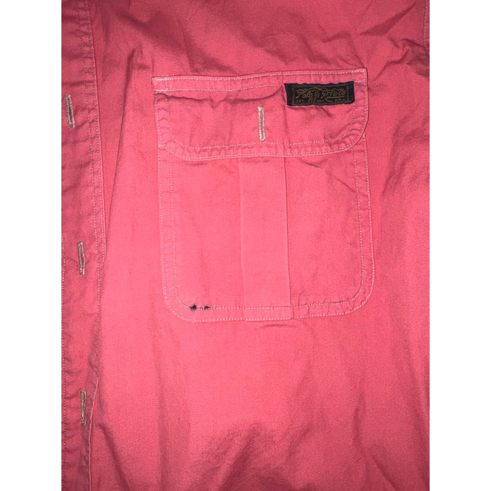 Polo Ralph Lauren Polo Ralph Lauren men’s longsleeve red y2k XL button up Size US XL / EU 56 / 4 - 4 Thumbnail