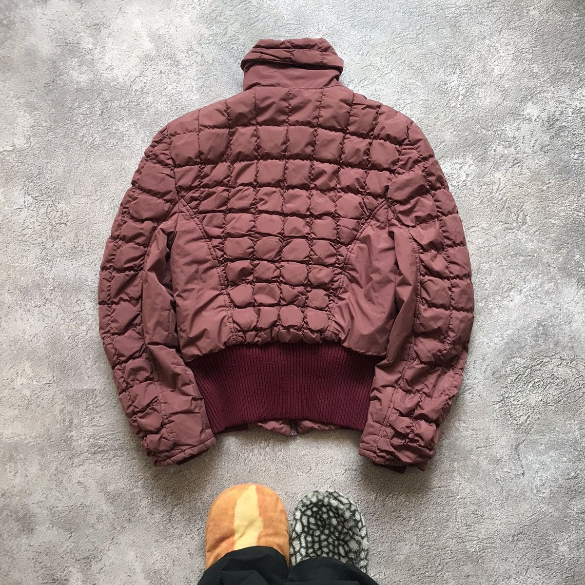 Vintage Vintage 90s Quilted Puffer Bomber Jacket Streetwear Logo L Size L / US 10 / IT 46 - 7 Thumbnail