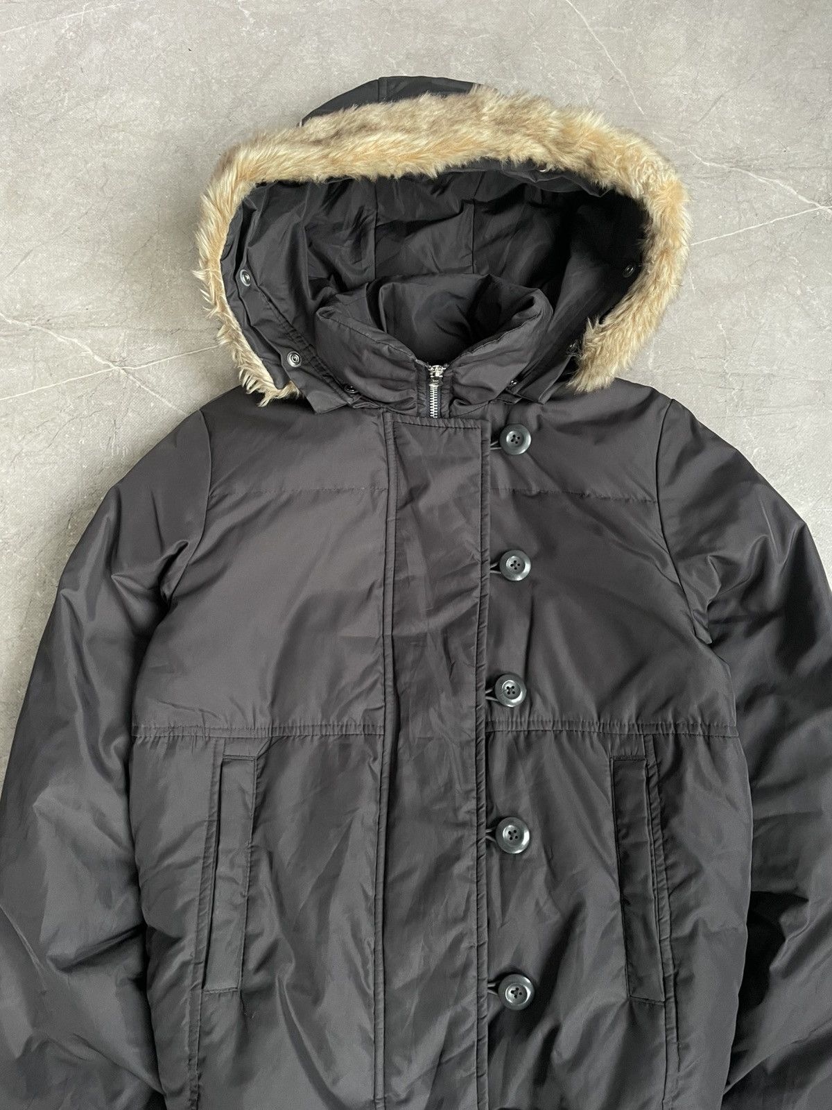 14th Addiction If six was nine fur hood bomber puff jacket y2k Size US M / EU 48-50 / 2 - 3 Thumbnail