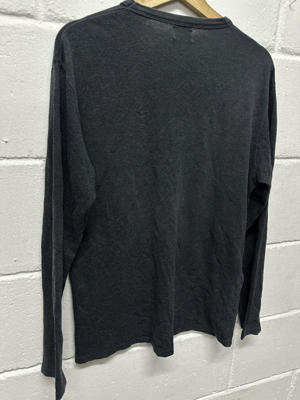 Yohji Yamamoto 1990 - Yohji Yamamoto All Against Risk A.A.R L/S Shirt Size US L / EU 52-54 / 3 - 5 Thumbnail