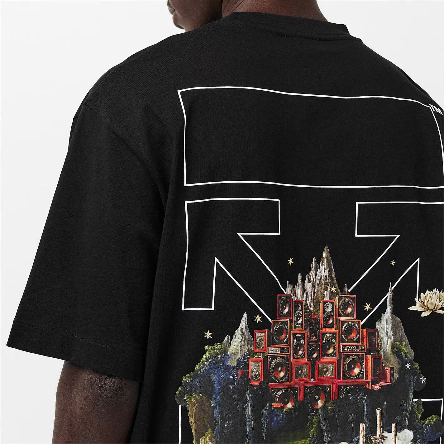 Off-White o1g2r1mq0226 T-Shirt In Black Size US L / EU 52-54 / 3 - 5 Thumbnail