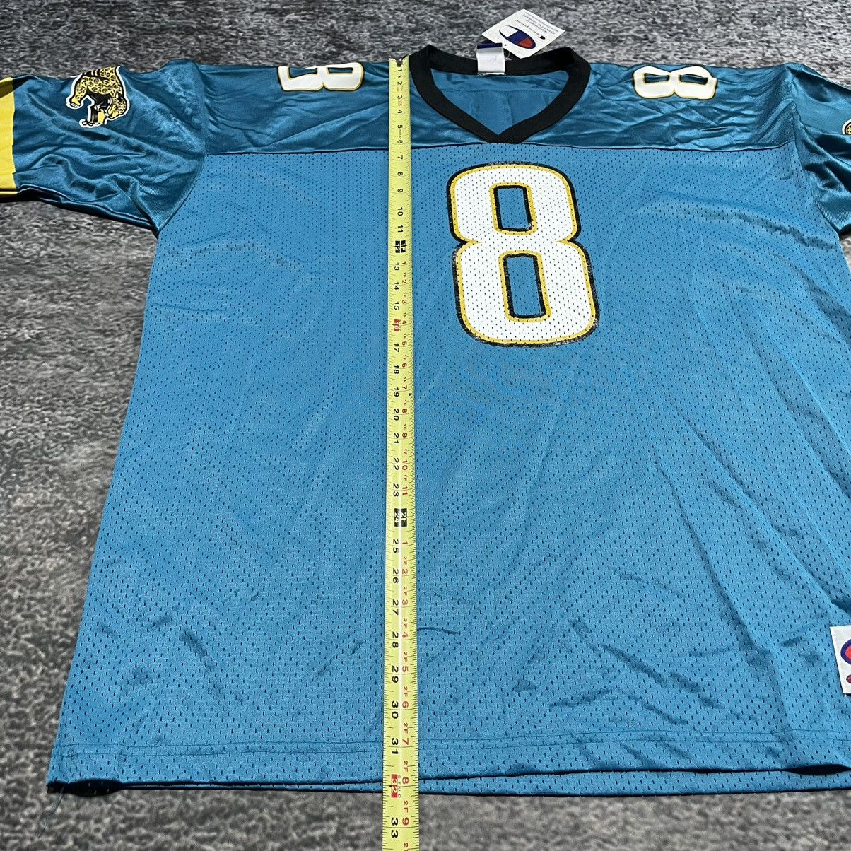 Champion Vintage 90s Jacksonville Jaguars Mark Brunell #8 Jersey NEW Size US XL / EU 56 / 4 - 13 Thumbnail
