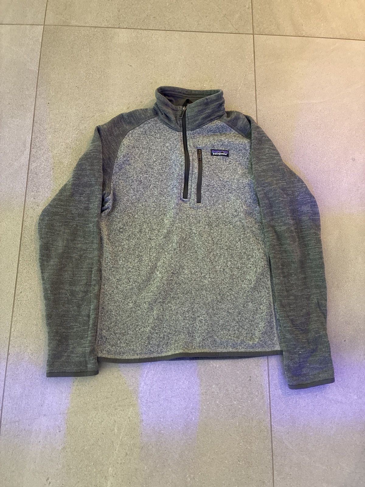 Patagonia Patagonia Knit Quarterzip Heather Grey Size US M / EU 48-50 / 2 - 1 Thumbnail
