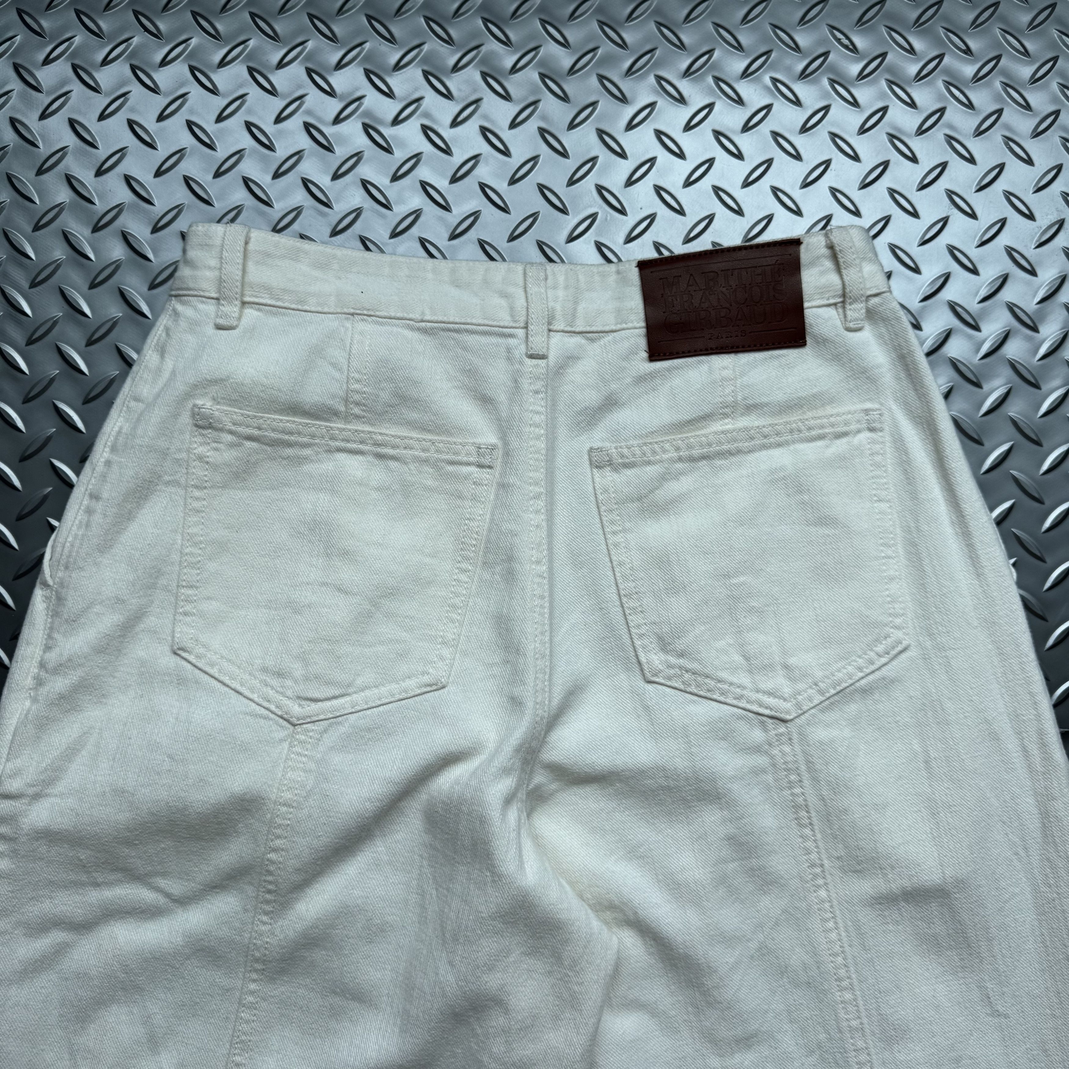 Marithe + Francois Girbaud Marithé + François Girbaud Panel Wide Leg Jeans Size US 26 / EU 42 - 8 Thumbnail