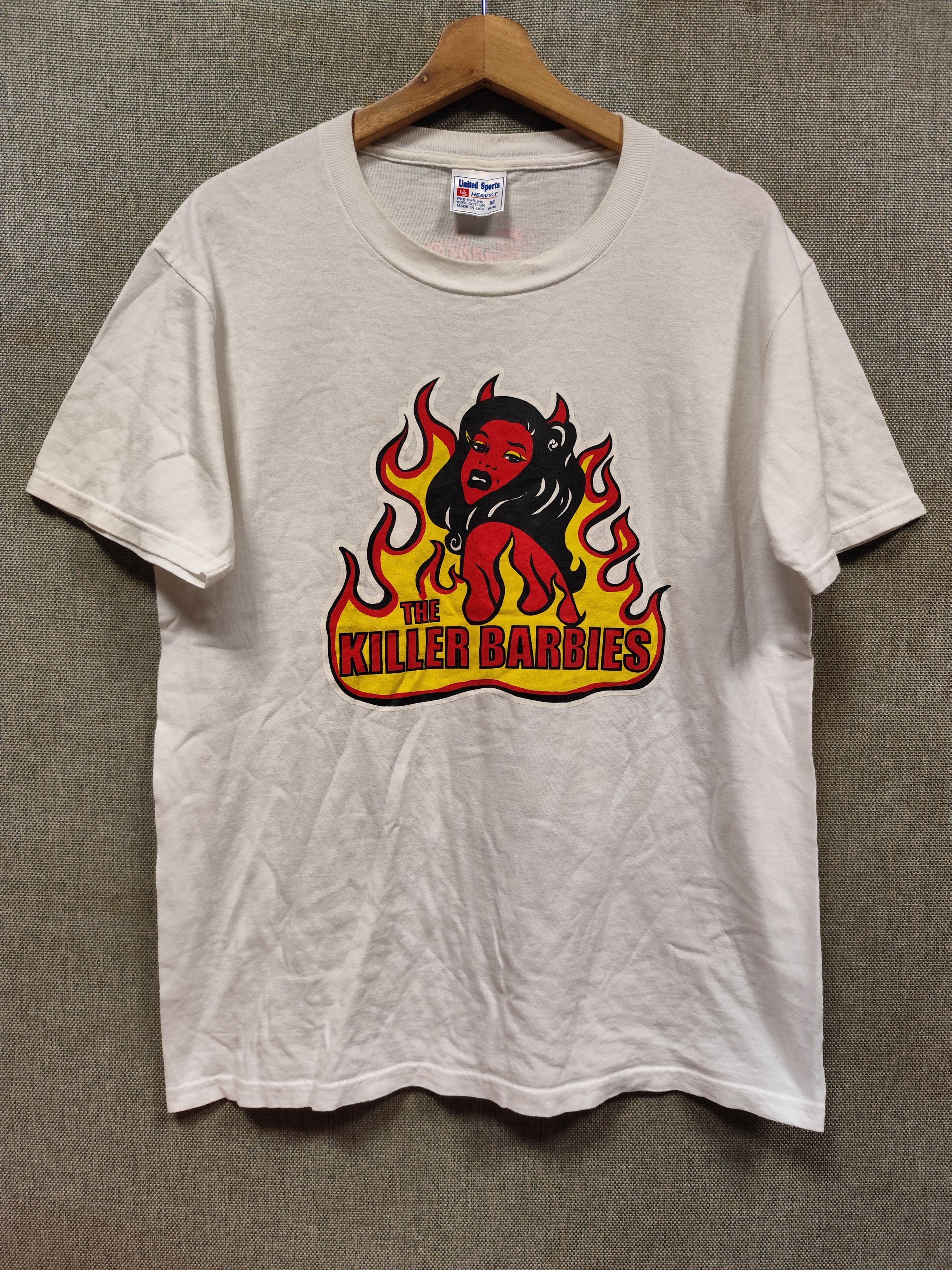Band Tees × Vintage Vintage 90s japanese band tee the killer barbies Size US M / EU 48-50 / 2 - 1 Thumbnail