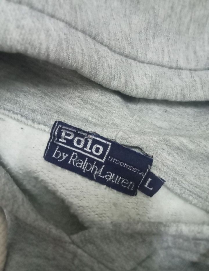 Polo Ralph Lauren Vtg 90s Polo Ralph Lauren International Flag Logo Hoodie Size US L / EU 52-54 / 3 - 4 Thumbnail