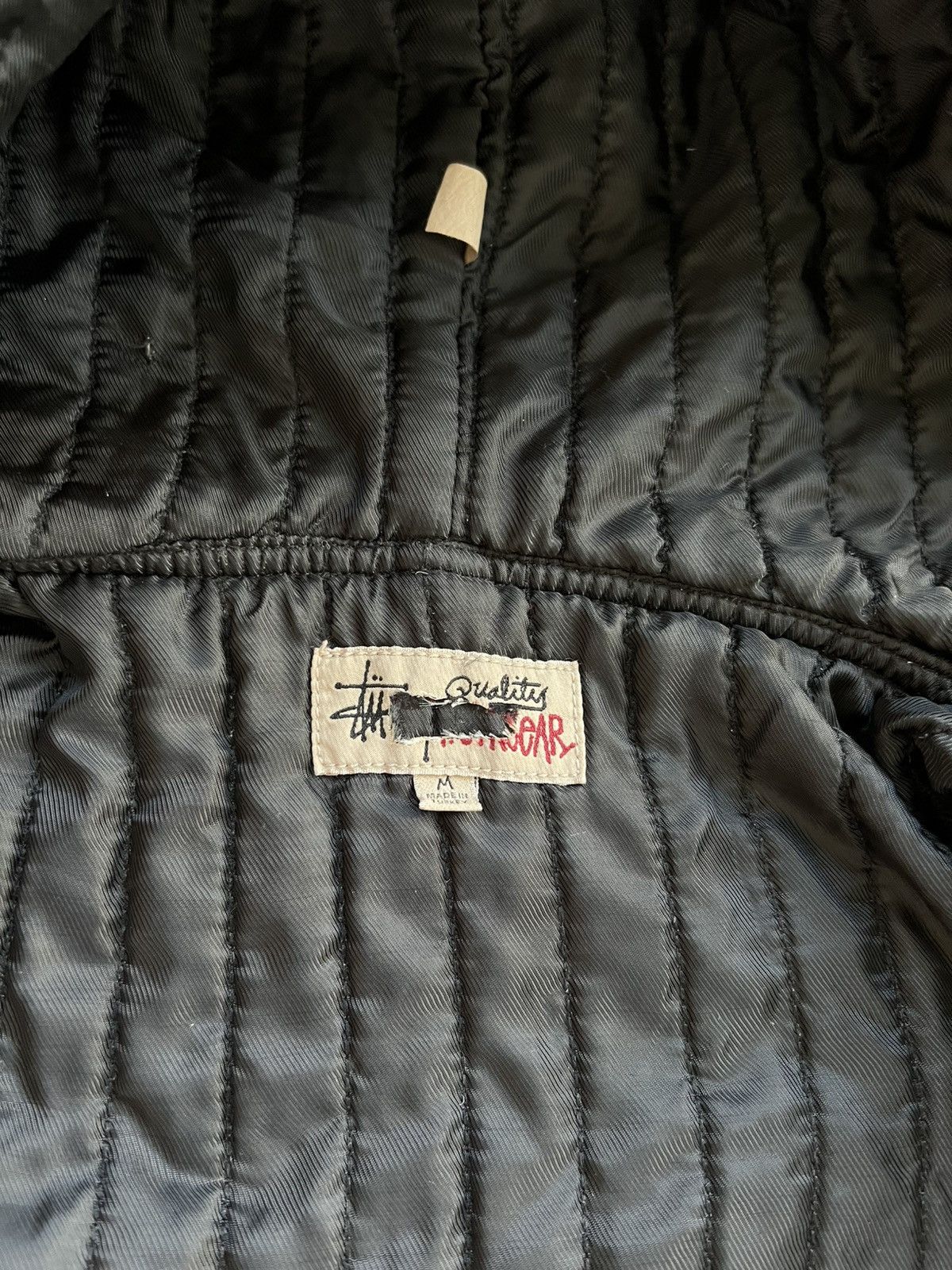 Stussy SAMPLE Stussy Canvas Needlepunch Work Jacket “Khaki” Medium Size US M / EU 48-50 / 2 - 5 Thumbnail