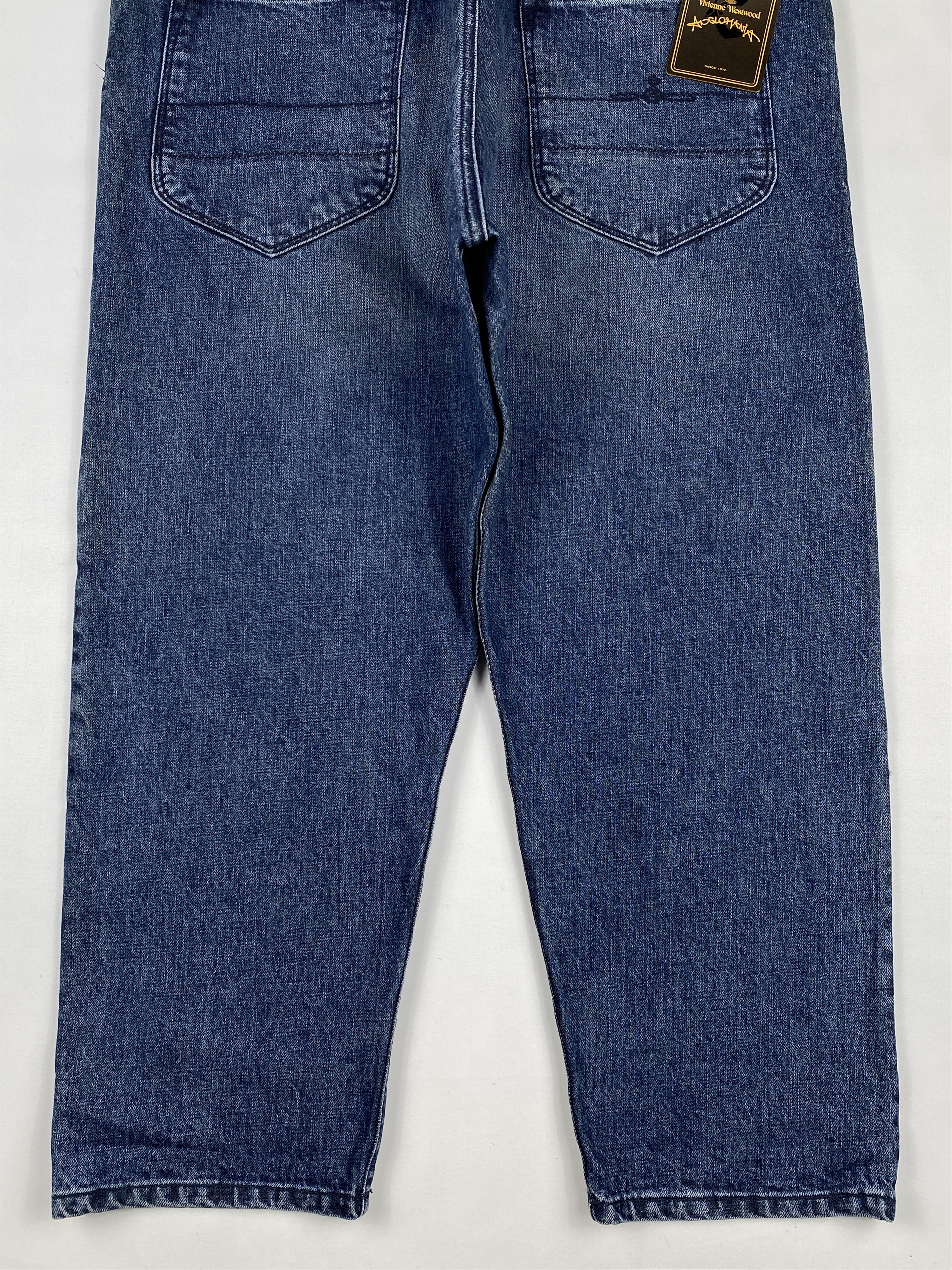 Vivienne Westwood Contrasting Waistband Denim Jeans Size US 32 / EU 48 - 10 Thumbnail