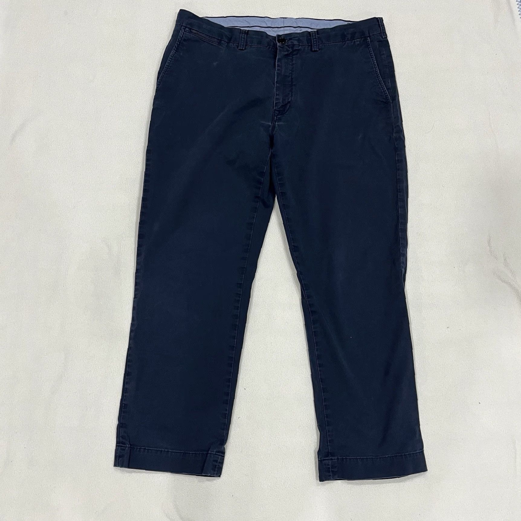 Polo Ralph Lauren Polo Ralph Lauren Classic Chino Pants Men’s 38x30 Straight Navy Blue Even standards Stretch Cotton Blend Functional Easy Care Slim? Wait Size US M / EU 48-50 / 2 - 2 Thumbnail