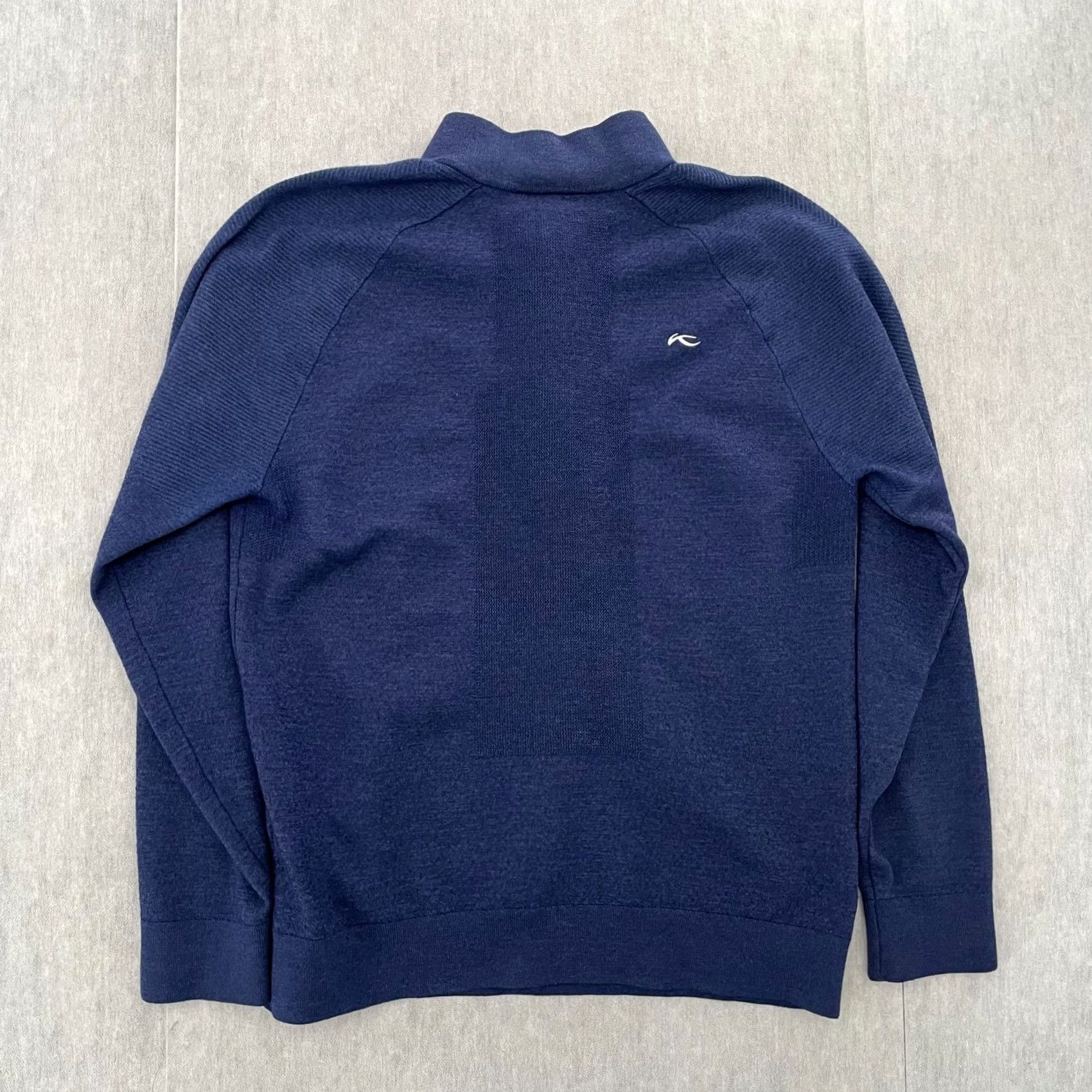 KJUS KJUS Kulm Sweater Adult Small Blue Half-Zip Pullover Long Sleeve Mens 48/ S Size US S / EU 44-46 / 1 - 5 Thumbnail