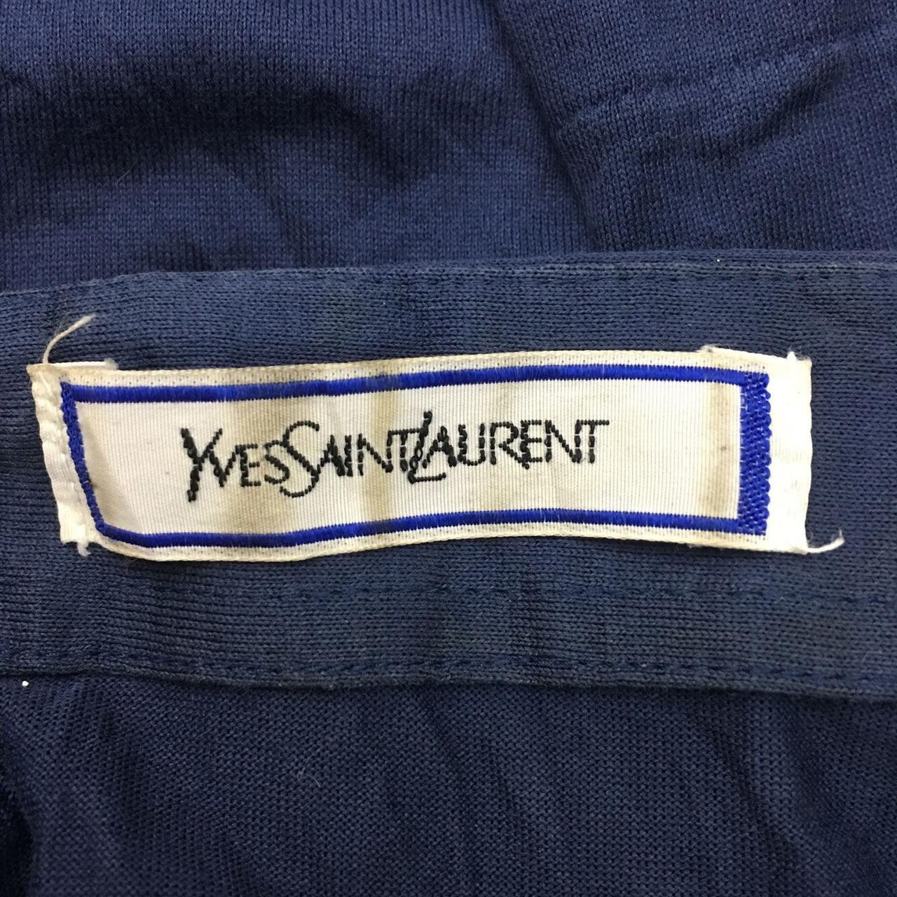 Yves Saint Laurent YVES SAINT LAURENT Paris YSL Made In Japan Blue Small Size US L / EU 52-54 / 3 - 4 Thumbnail