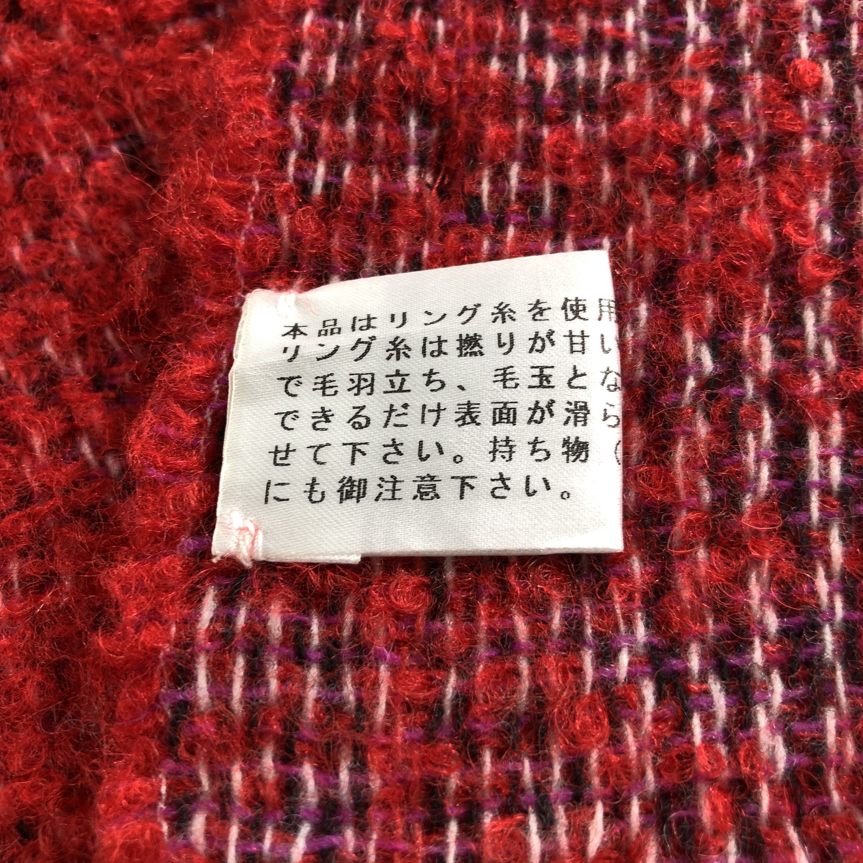 Paul Smith Paul Smith Comppsite Oversized Wool Scarf Muffler V2595 Size ONE SIZE - 5 Thumbnail