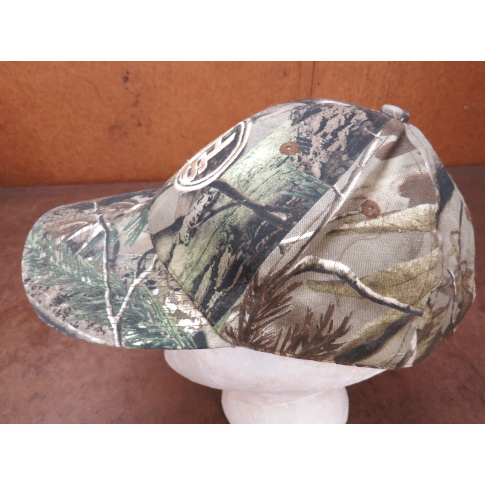 Hunter VTG HaT Camo Hunting trucker cap hat Adjustable Multi-Color 1980s HaT advertising Trucker Hat Mens Womens Boys Girls Size ONE SIZE - 2 Thumbnail