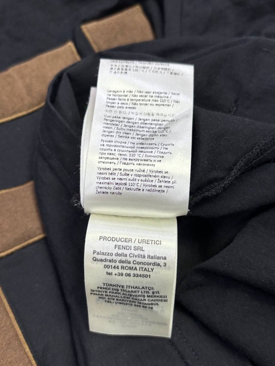 Fendi Fendi FF T-Shirt Size US XL / EU 56 / 4 - 9 Thumbnail