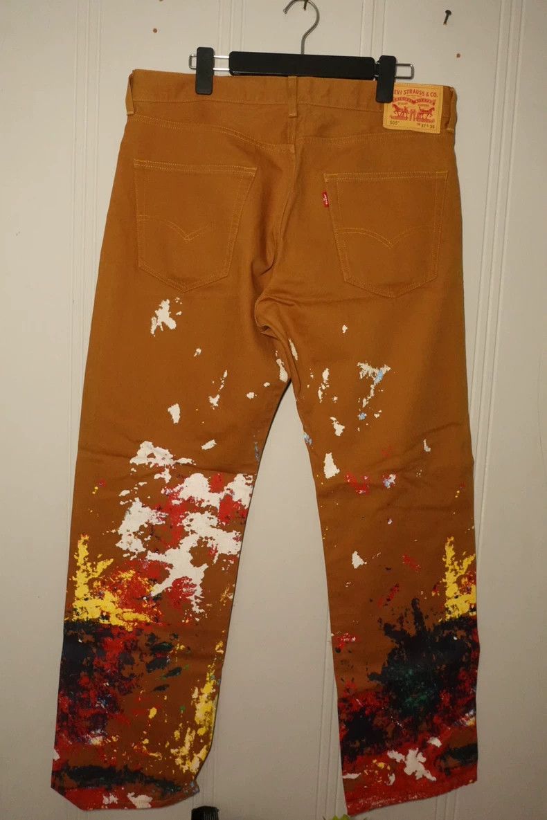 Junya Watanabe Junya Watanabe Size37 Ink-splashed jeans Size 24" / US 00 / IT 34 - 3 Thumbnail