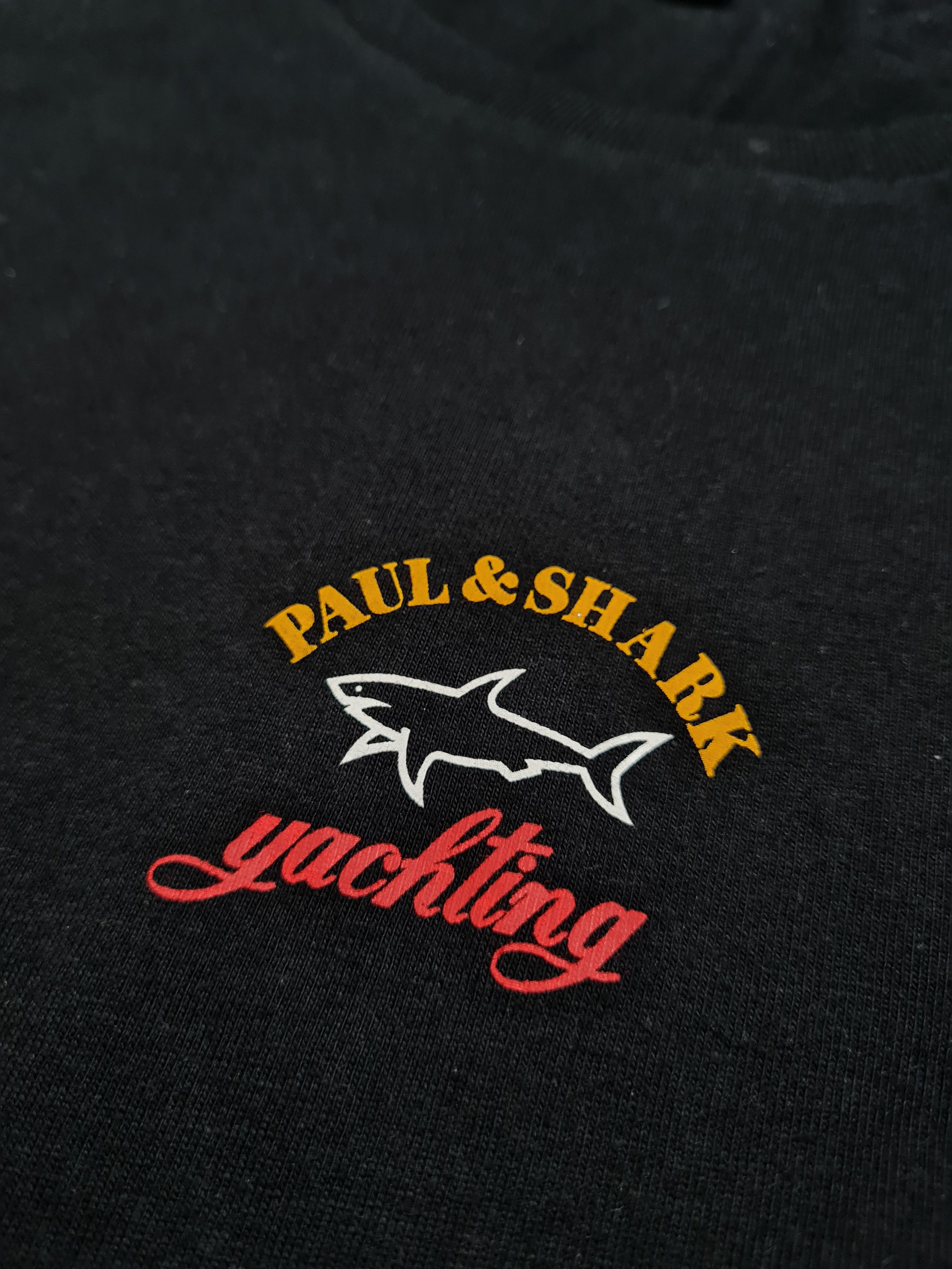 Paul & Shark Paul & Shark Yachting Men's T-Shirt Black Embroidered Logo Size US S / EU 44-46 / 1 - 9 Thumbnail