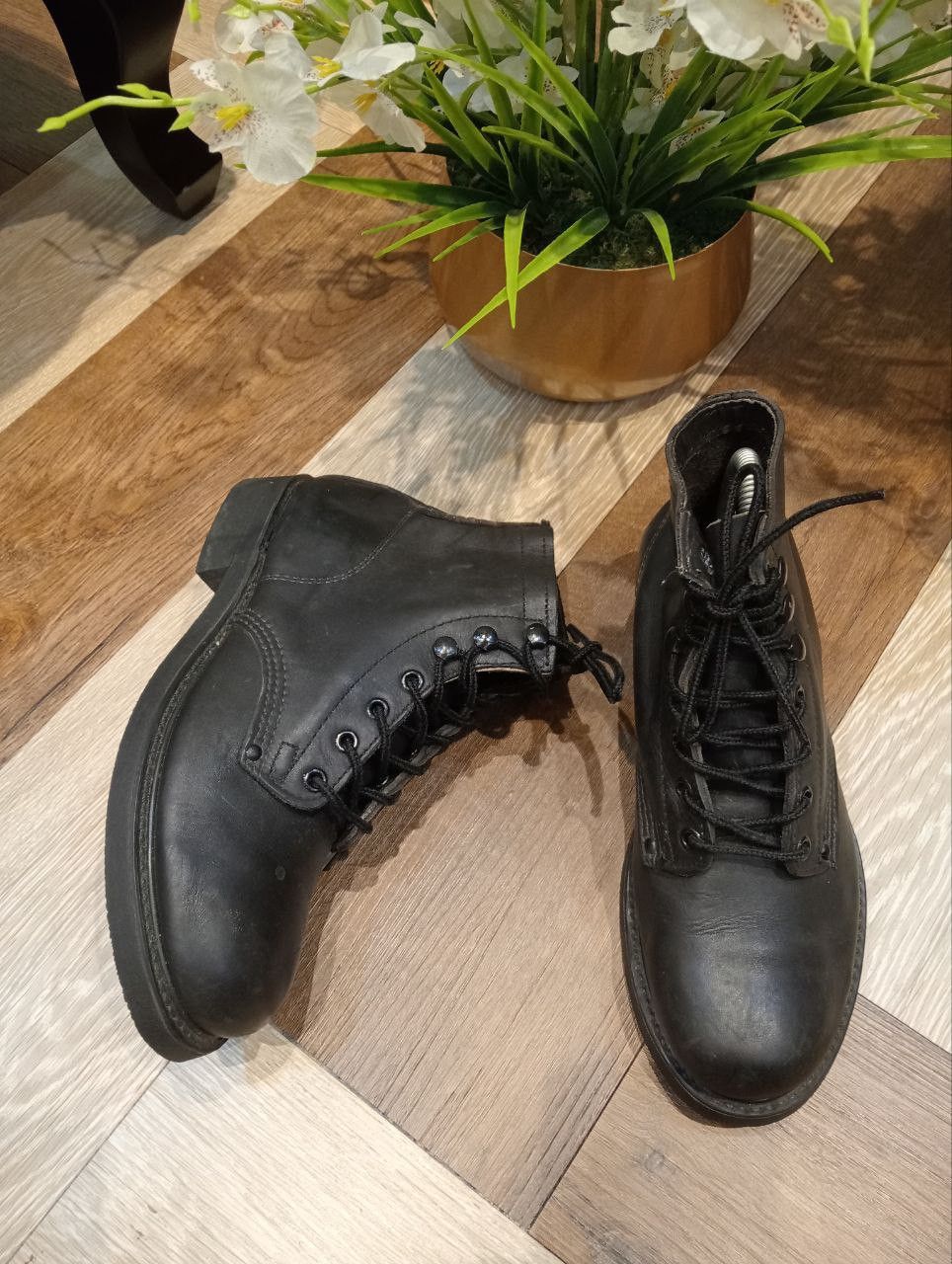 A.P.C. A.P.C BOOTS MAXITRED OIL RESISTANT BOOTS - BLACK Size US 6.5 / EU 39-40 - 6 Thumbnail