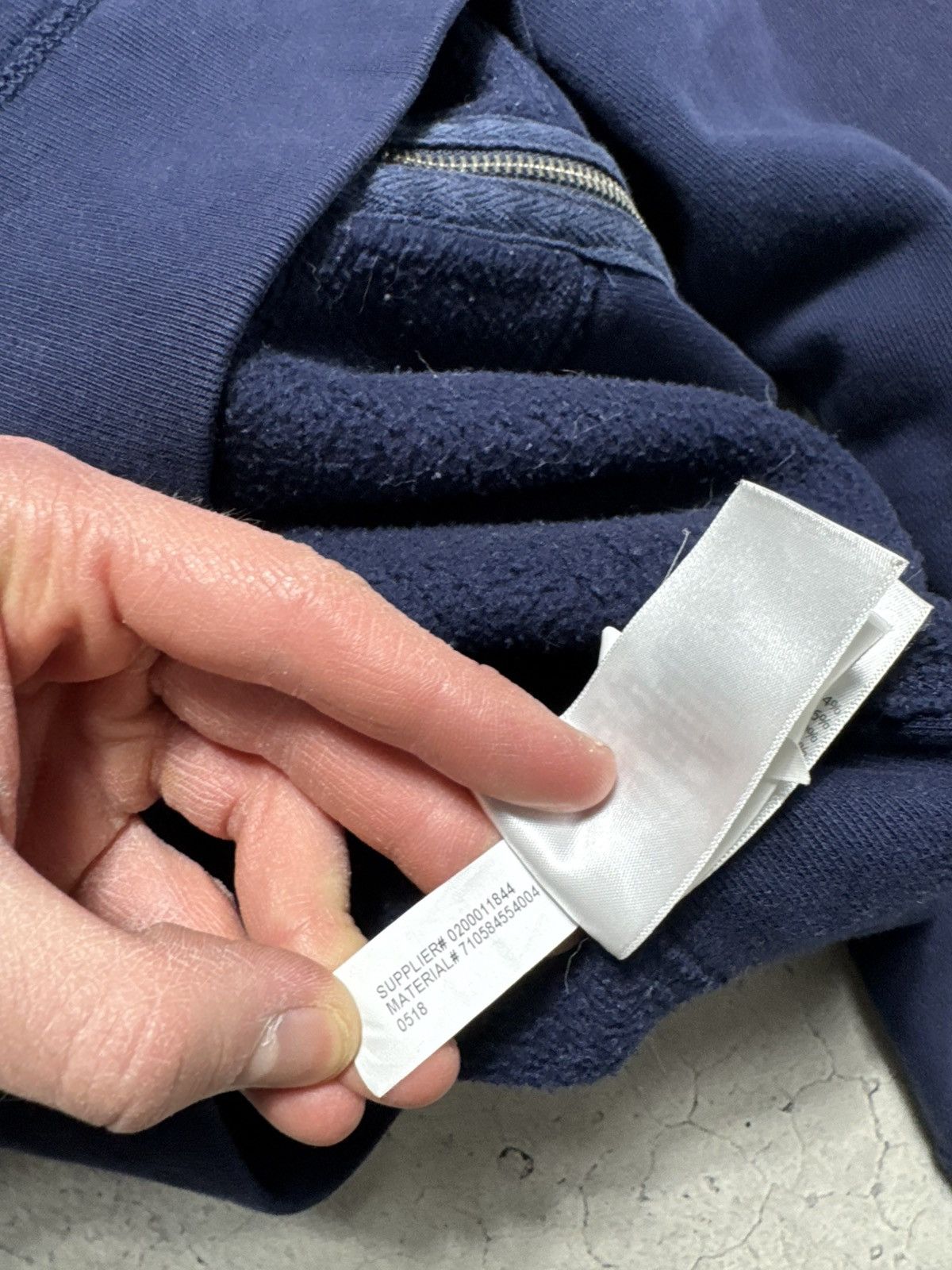 Polo Ralph Lauren Polo Ralph Lauren Navy Full Zip Hoodie Size M PRL Size US M / EU 48-50 / 2 - 9 Thumbnail