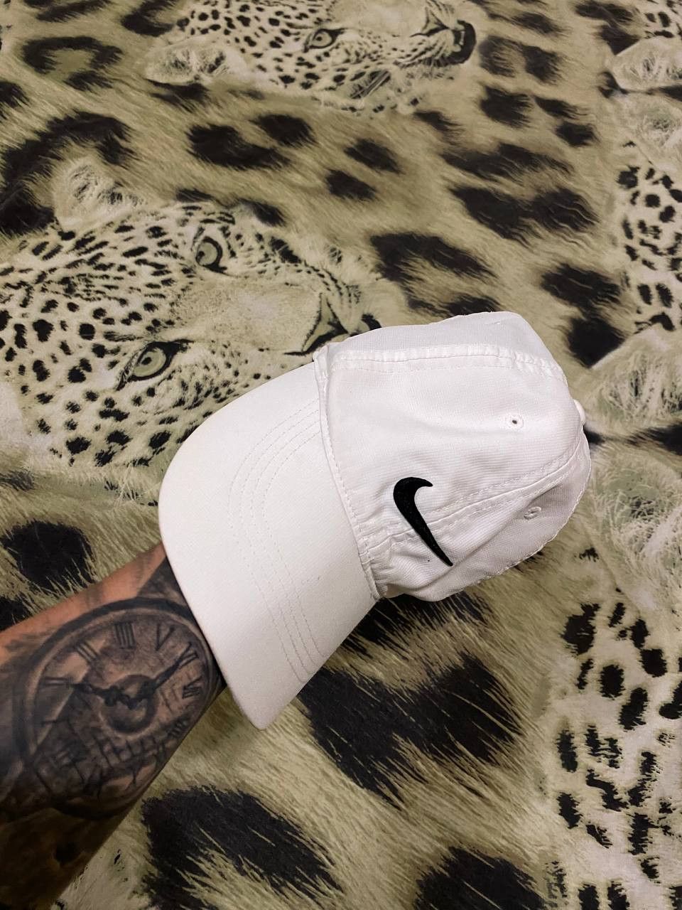 Nike × Vintage Nike Vintage 90s Swoosh Logo Hat Cap Snapback Rare Hype Size ONE SIZE - 6 Thumbnail