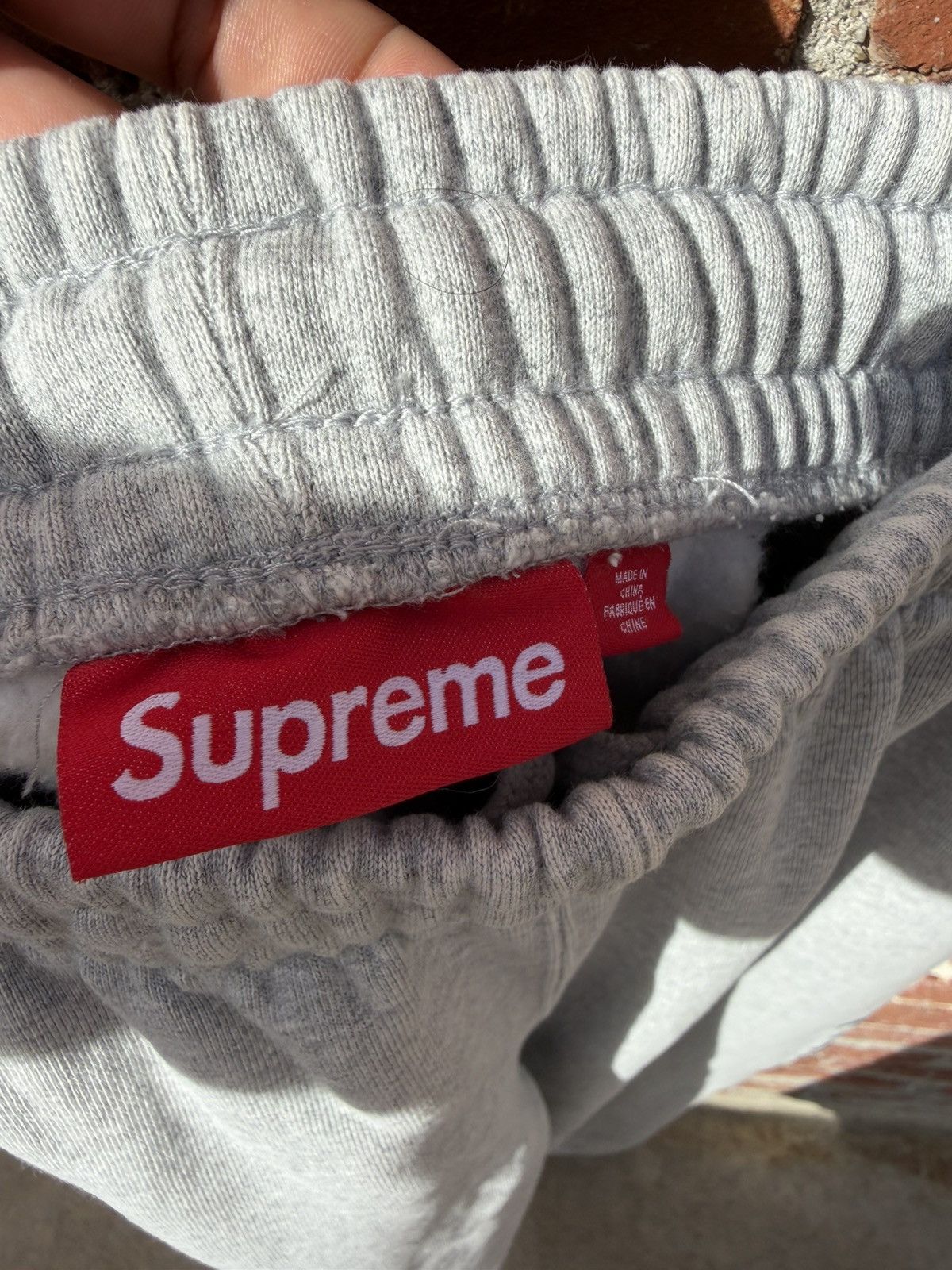 Supreme Supreme Washed Old English Sweatpants Size US 34 / EU 50 - 3 Thumbnail