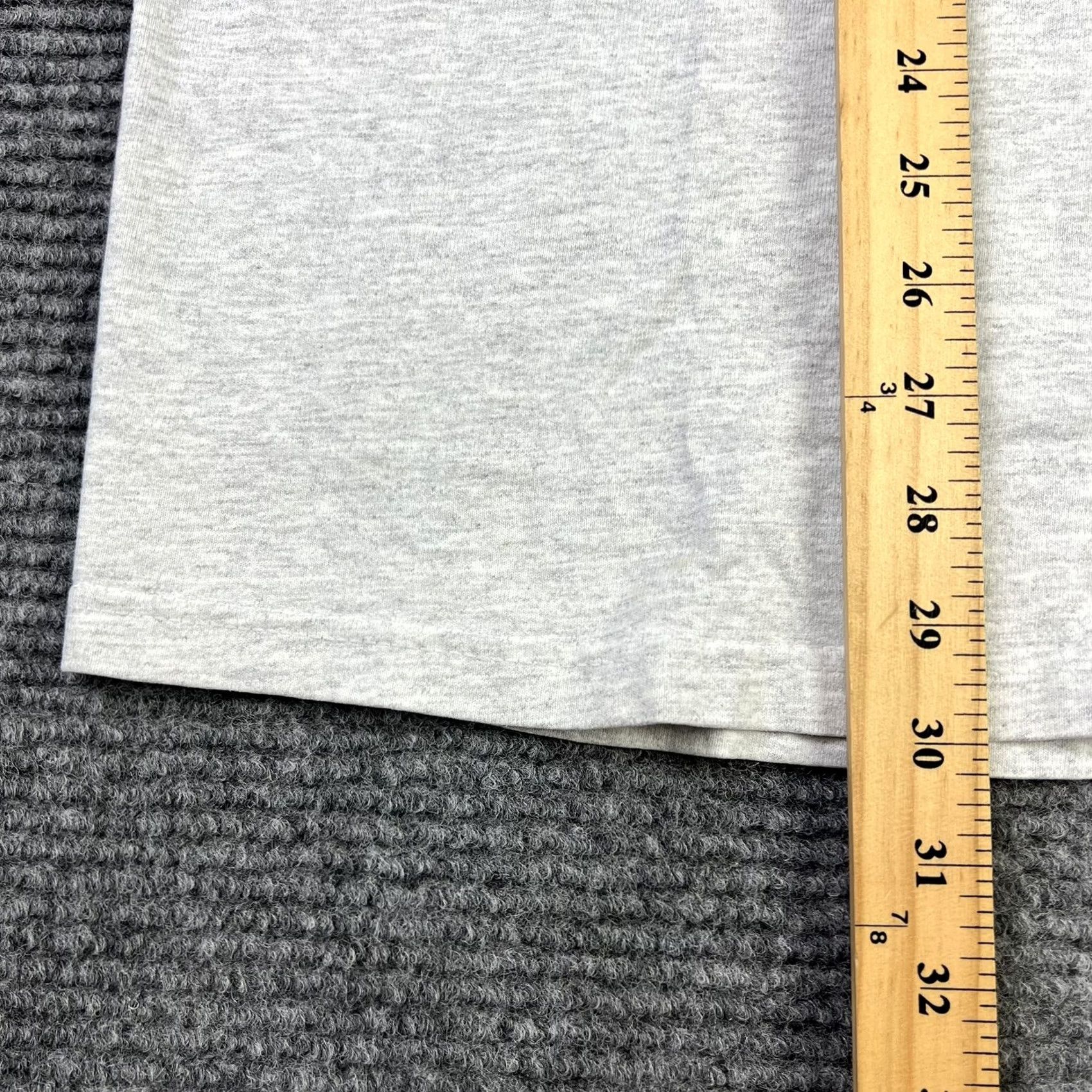 Jansport VINTAGE Jansport UNCG 90s Long Sleeve T Shirt, Gray, XL, Adult, Made In USA, Front Graphic, 3/4 Sleeves, Cotton, Heavy, Thick, Crew Neck, Men Size US XL / EU 56 / 4 - 5 Thumbnail